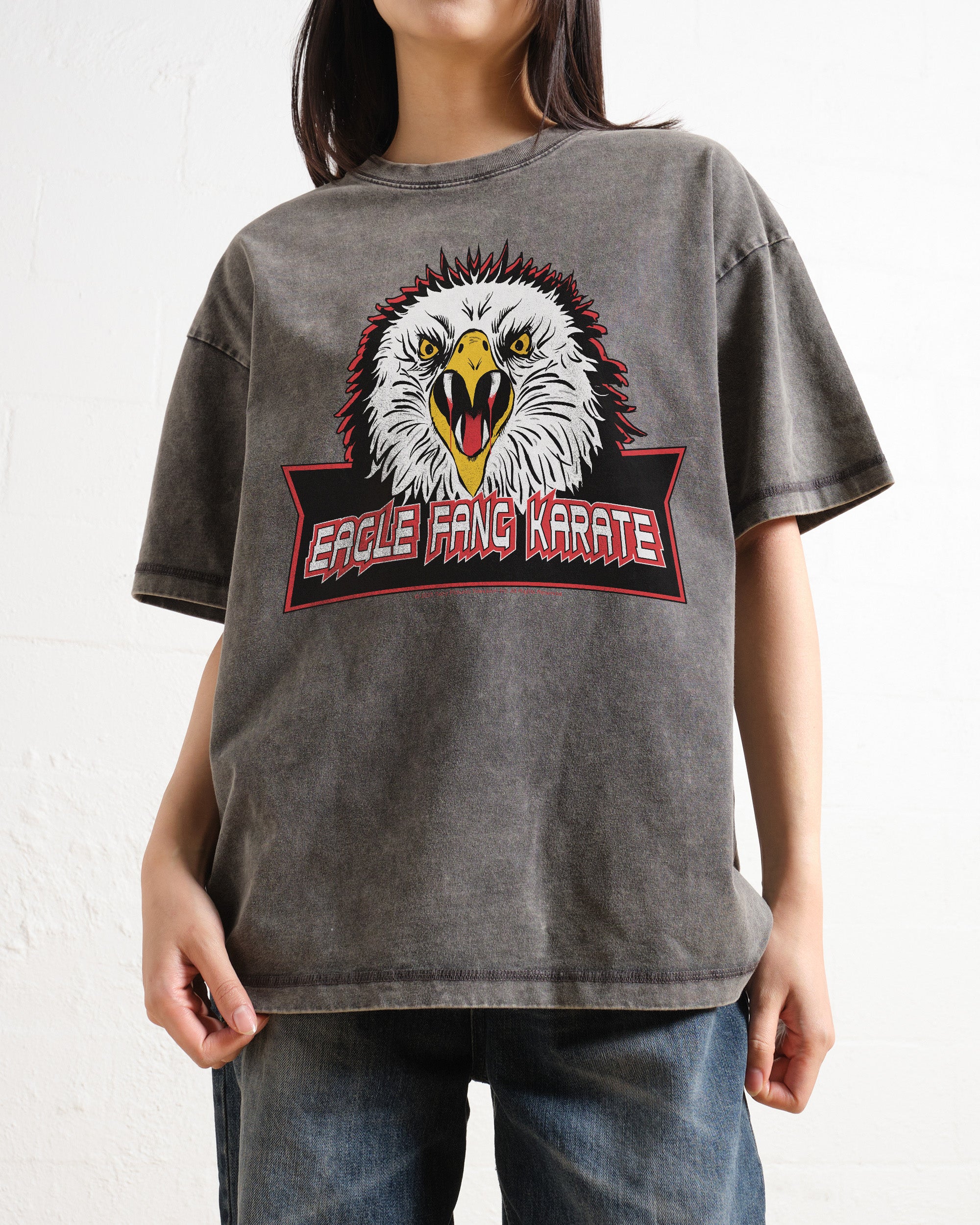 Eagle Fang Karate Logo Wash Tee Australia Online