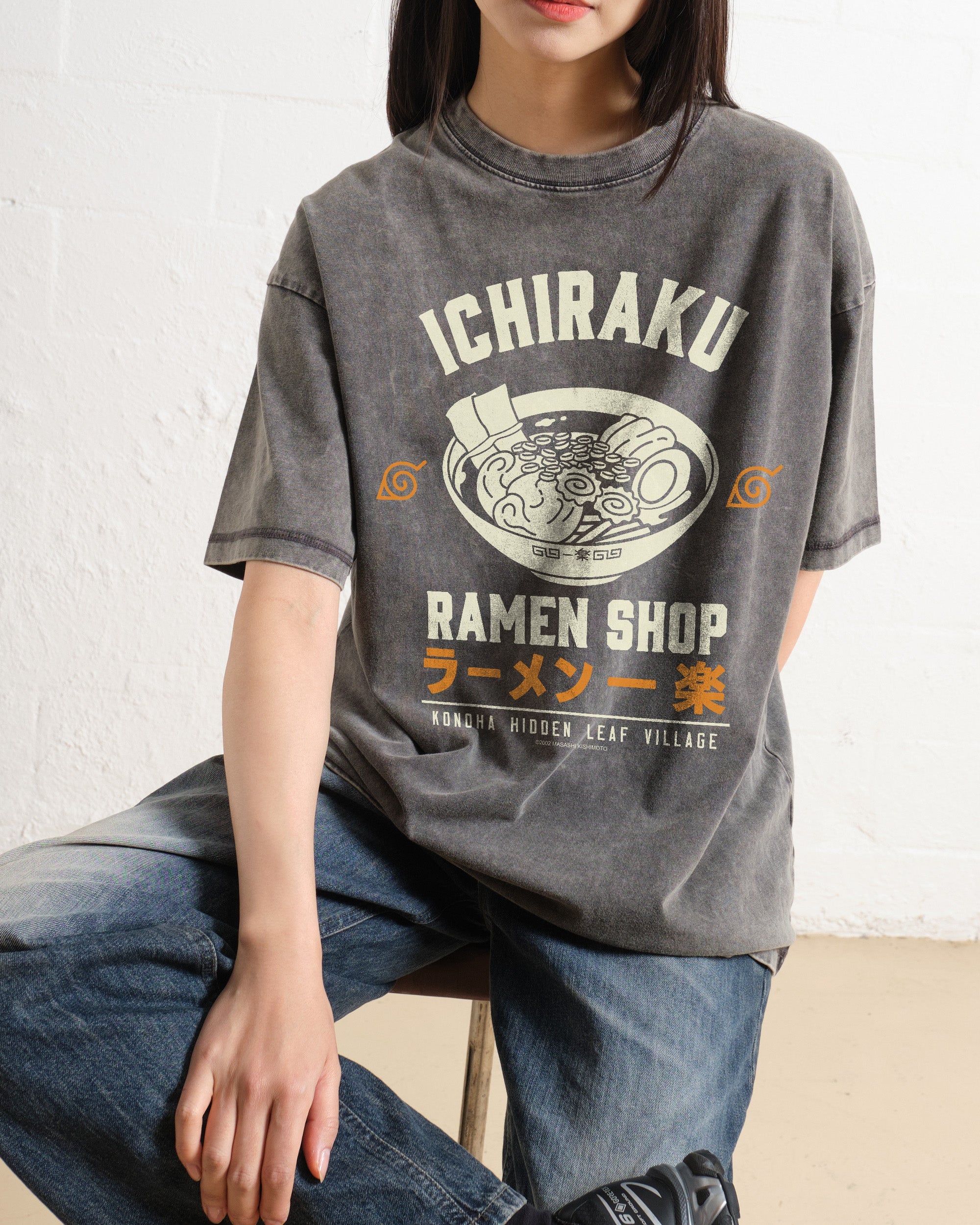 Ichiraku Ramen Shop Wash Tee Australia Online