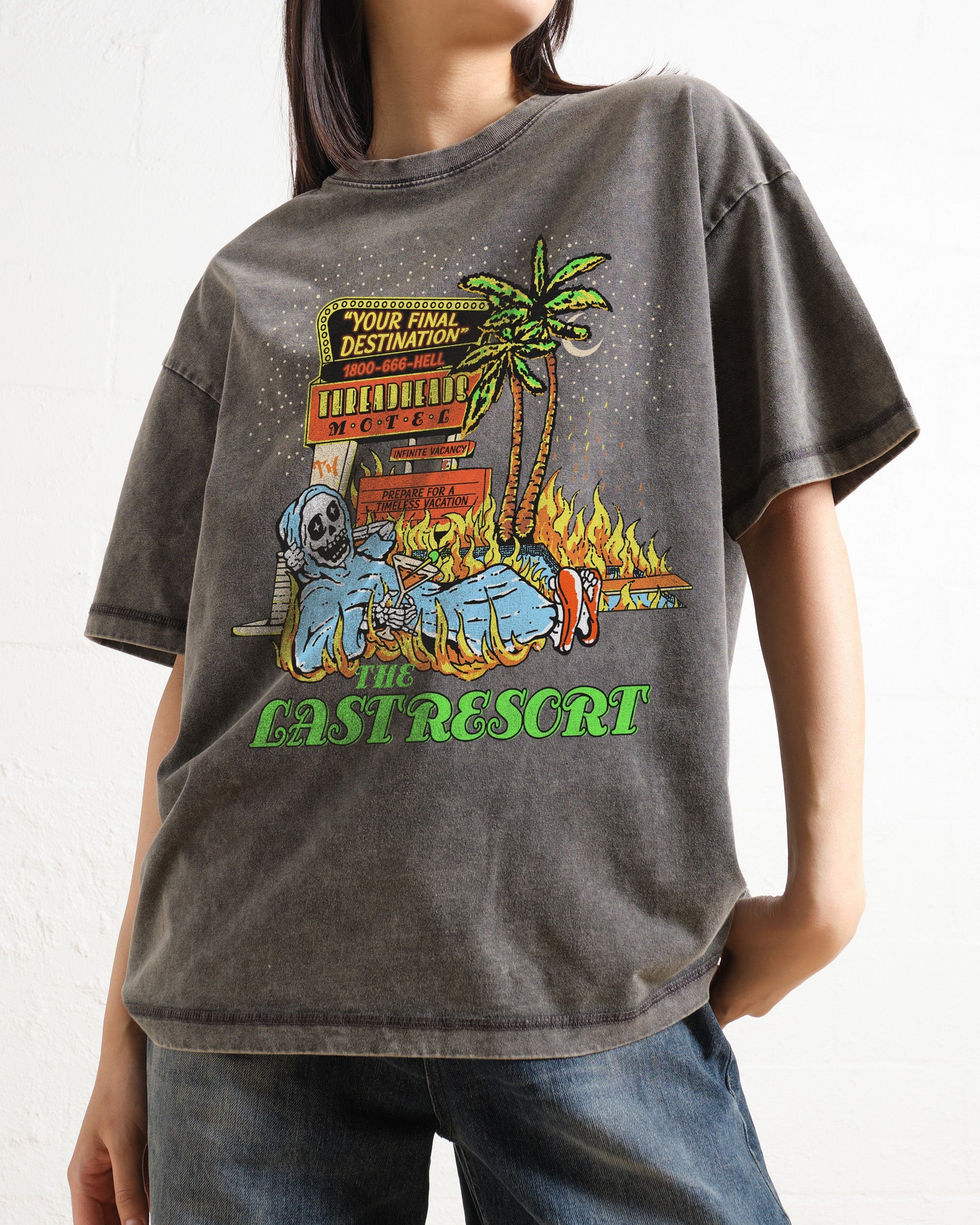 Last Resort Hotel Vacation Packages Wash Tee