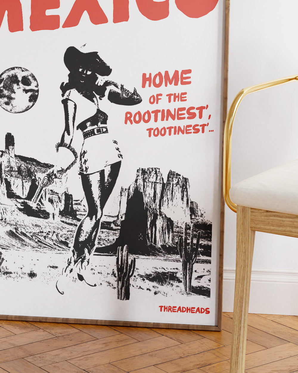 Home of the Rootinest' Tootinest' Art Print