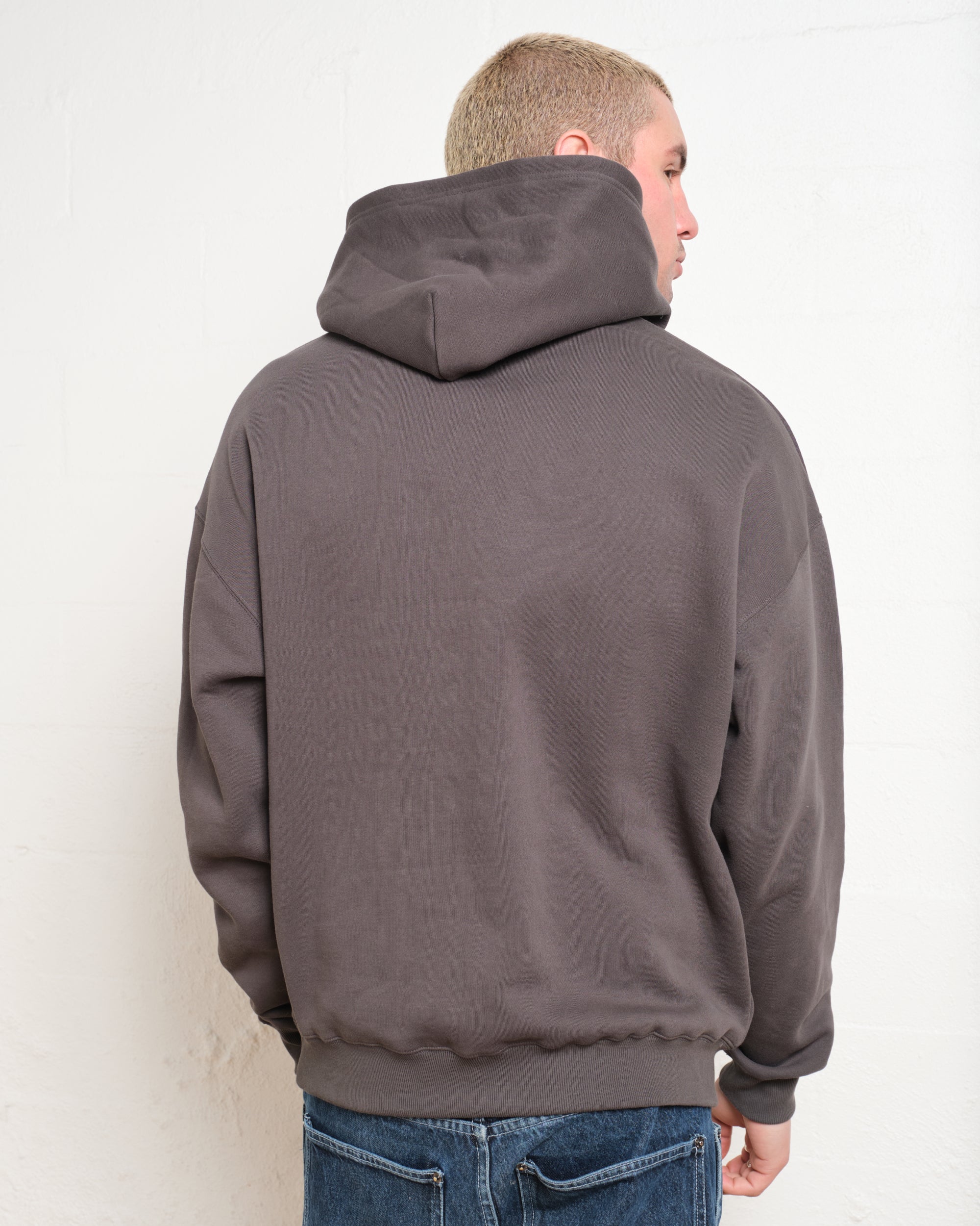 Blank Plain Hoodie Australia Online #colour_charcoal