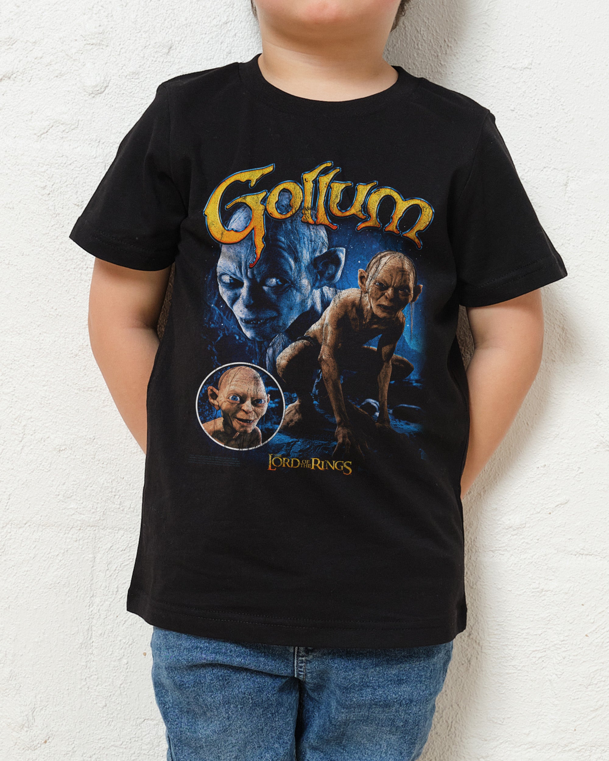 Vintage Gollum Kids T-Shirt Australia Online Threadheads