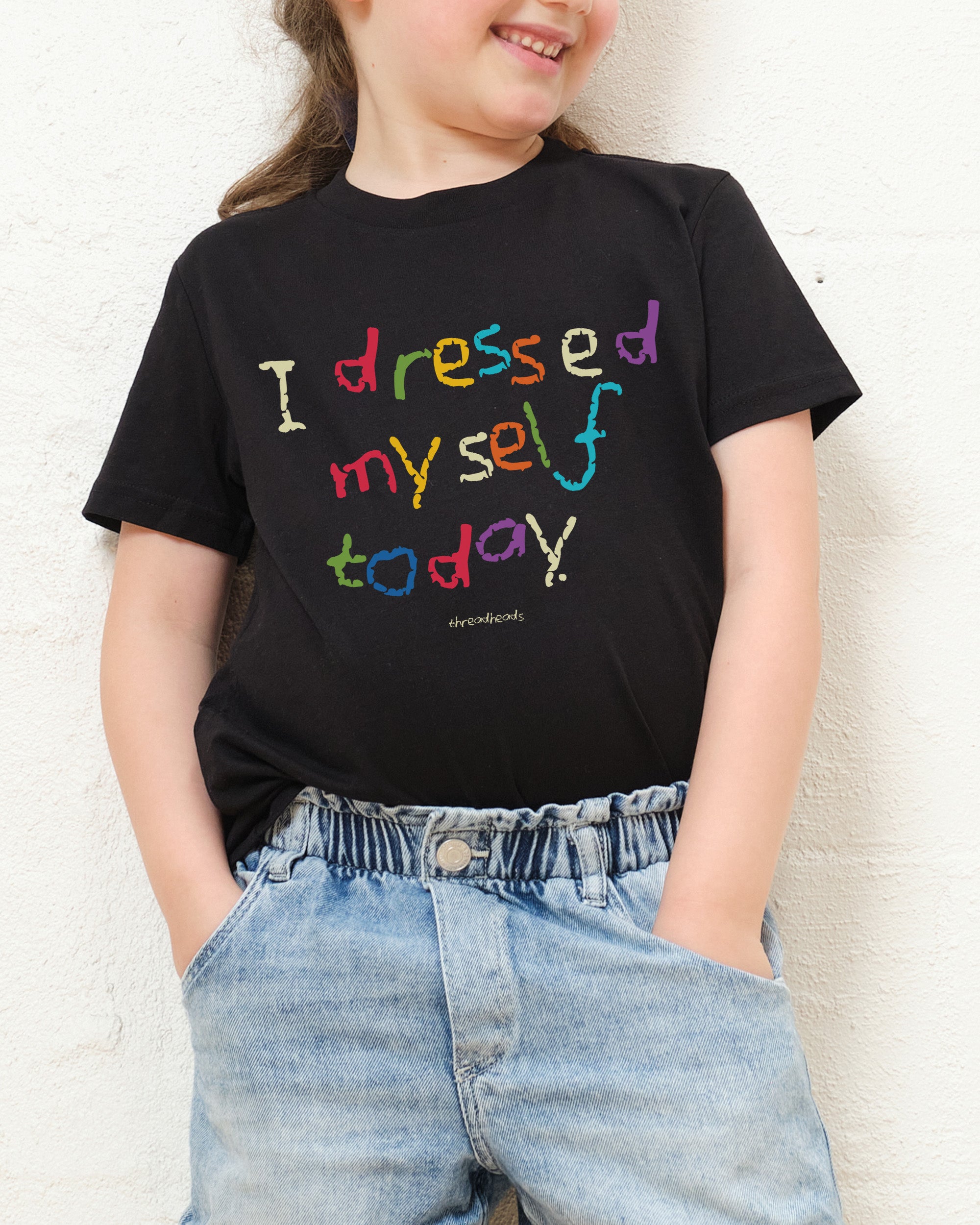 I Dressed Myself Today Kids T-Shirt