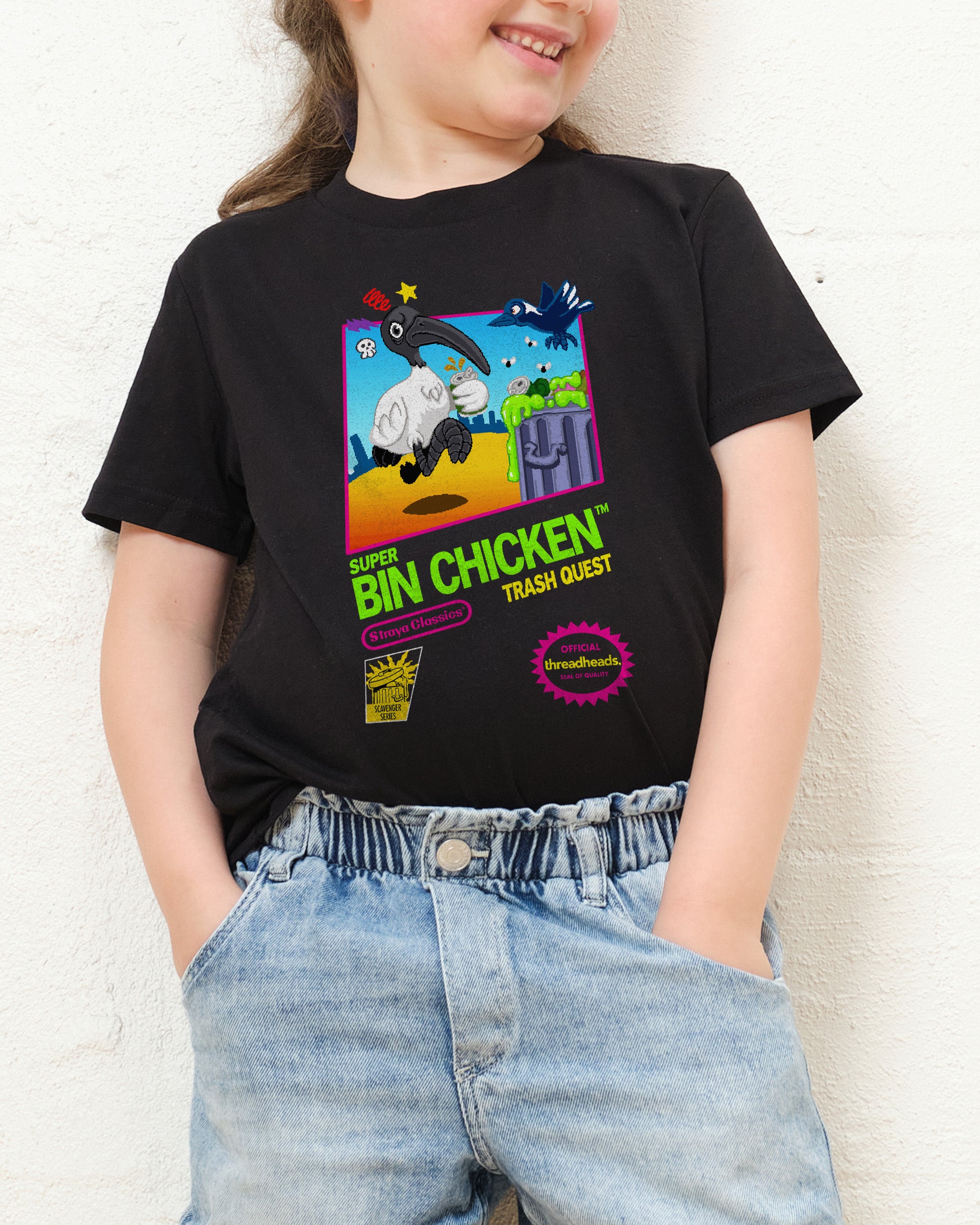 Super Bin Chicken Kids T-Shirt