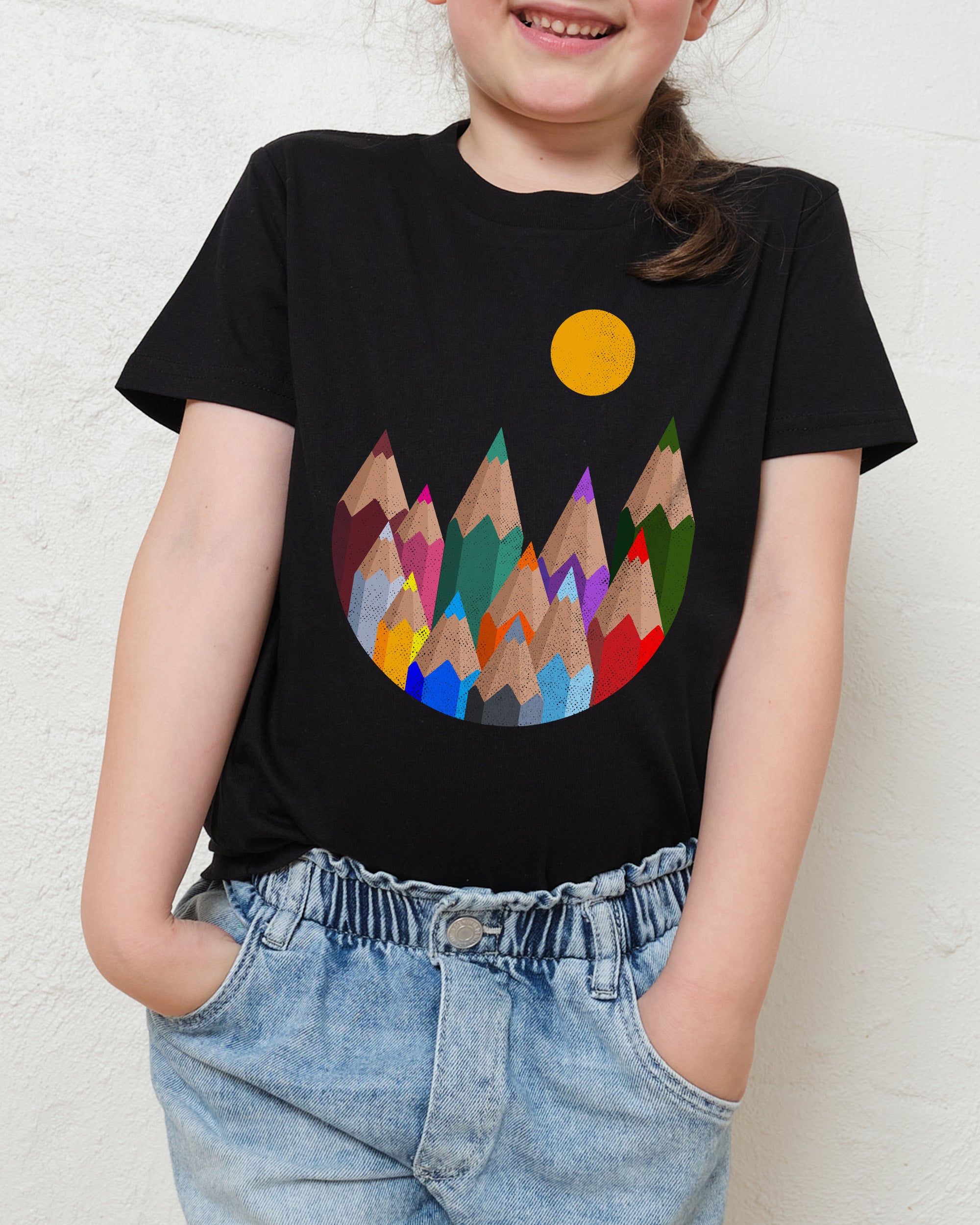 Between the Mountains Deep Lake T-shirt for Kid (USA Size) main image 1