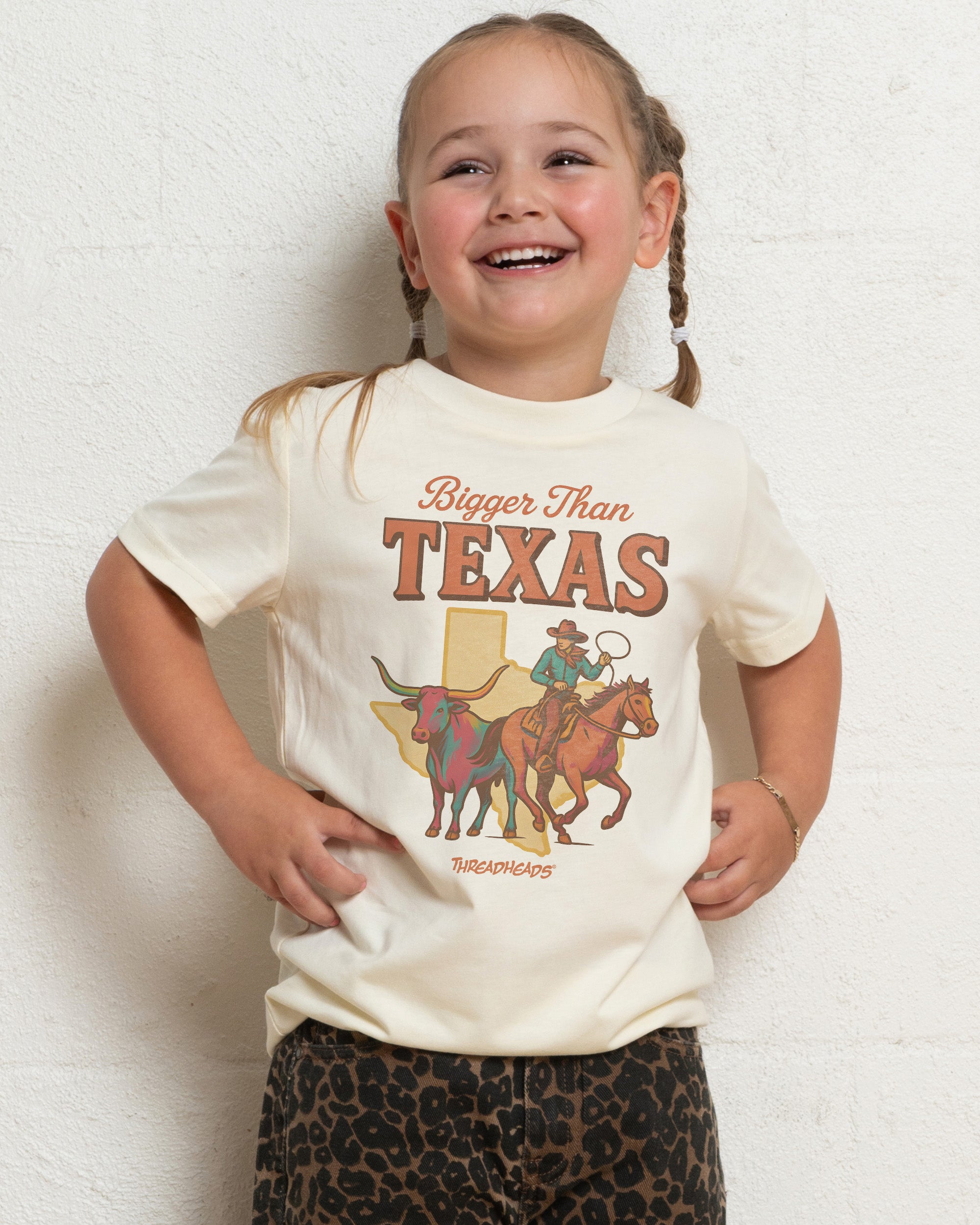 Bigger Than Texas Kids T-Shirt