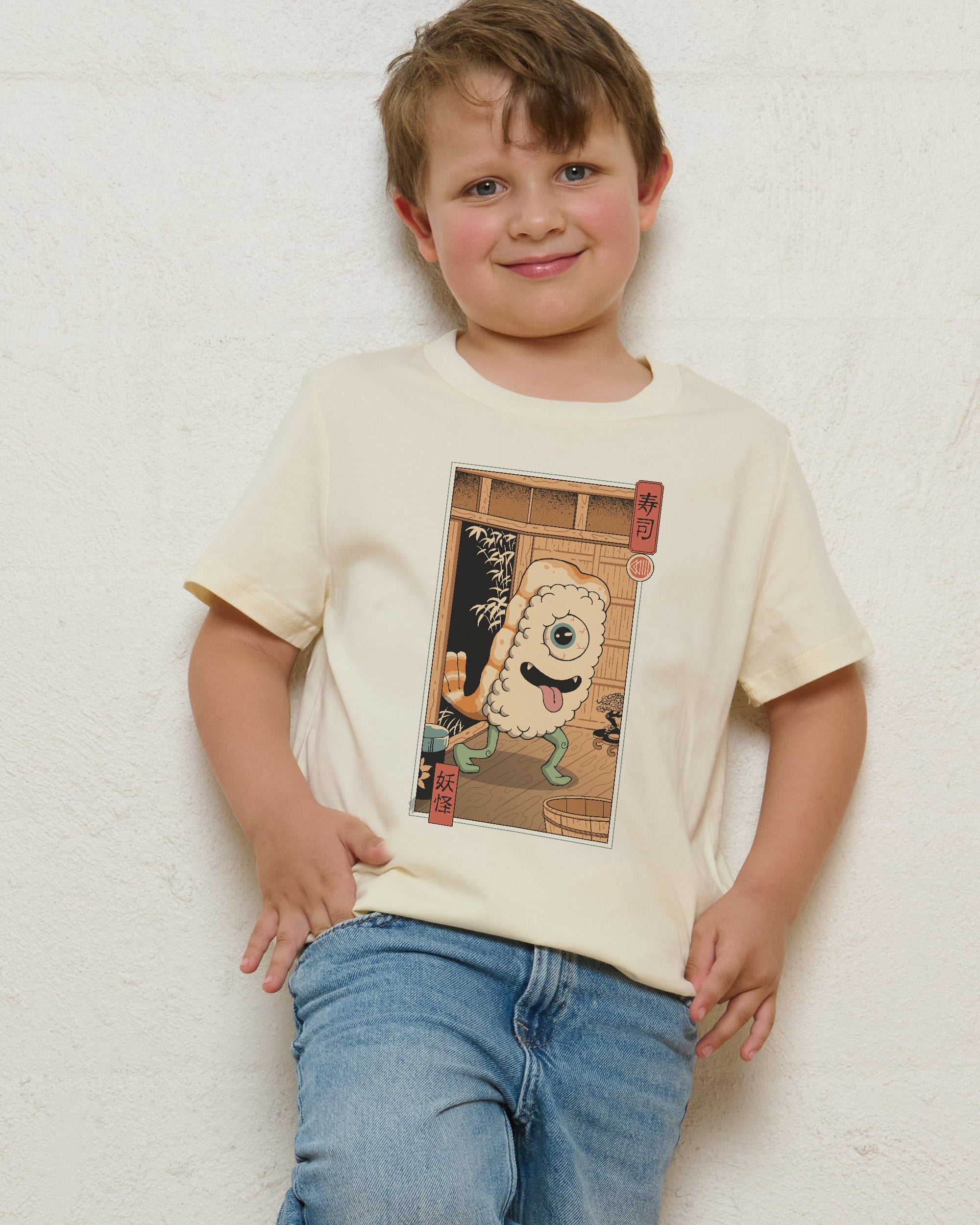 Yokai Sushi in Edo Kids T-Shirt