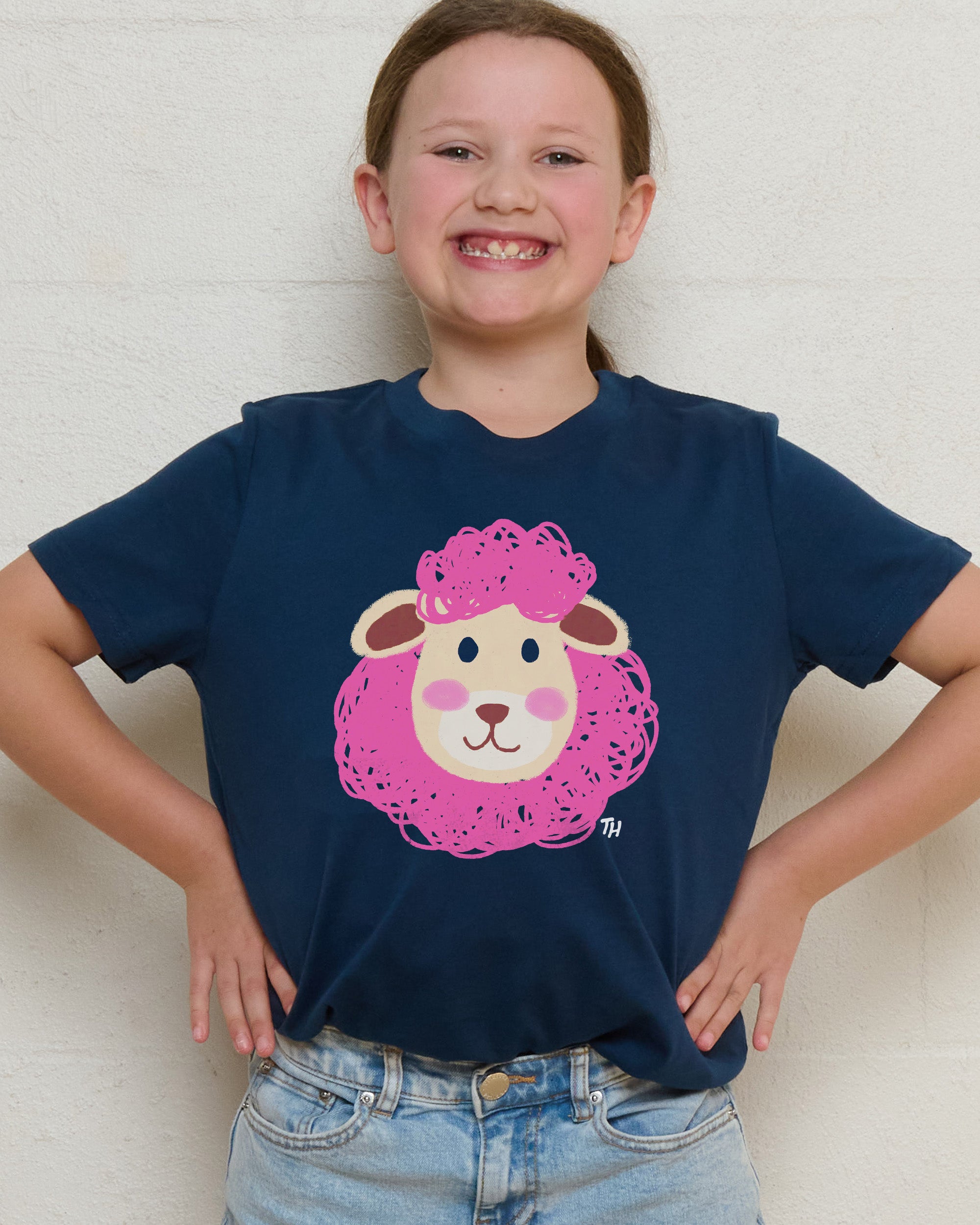 Sheep Face Kids T-Shirt