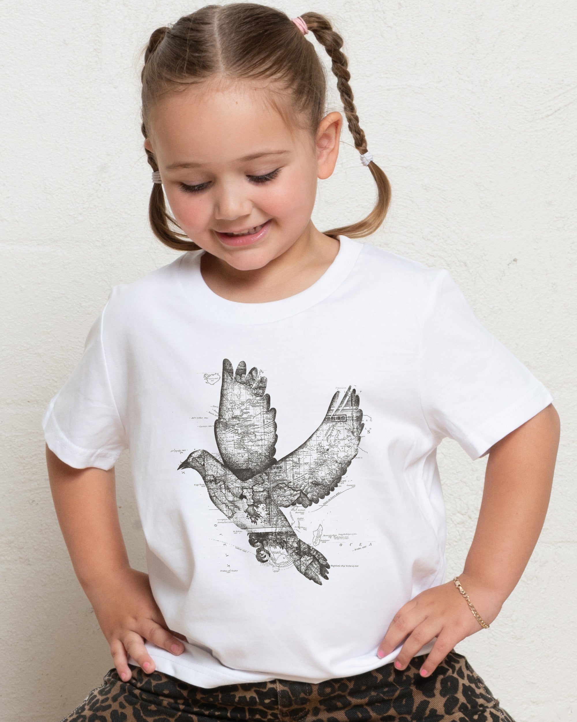 Wanderlust Bird Kids T-Shirt