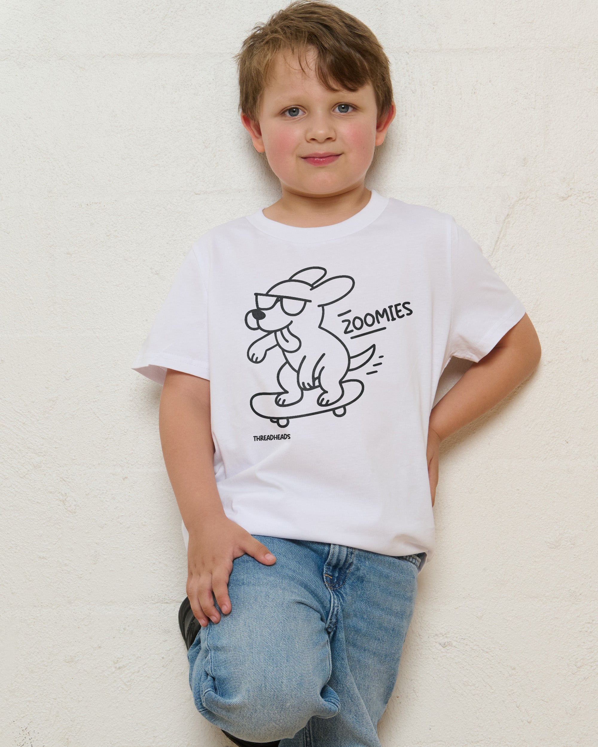 Dog Zoomies Kids T-Shirt