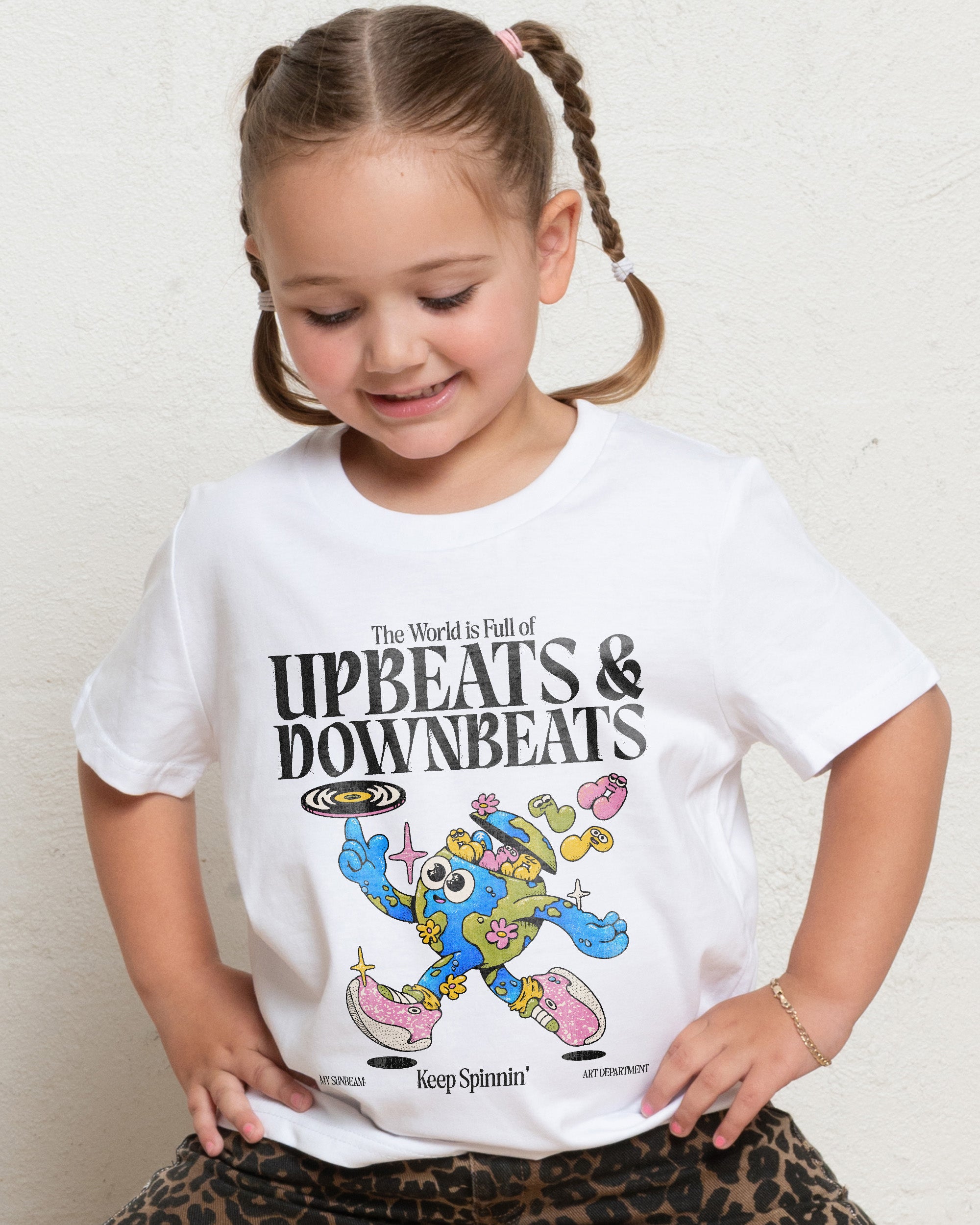 Upbeats & Downbeats Kids T-Shirt