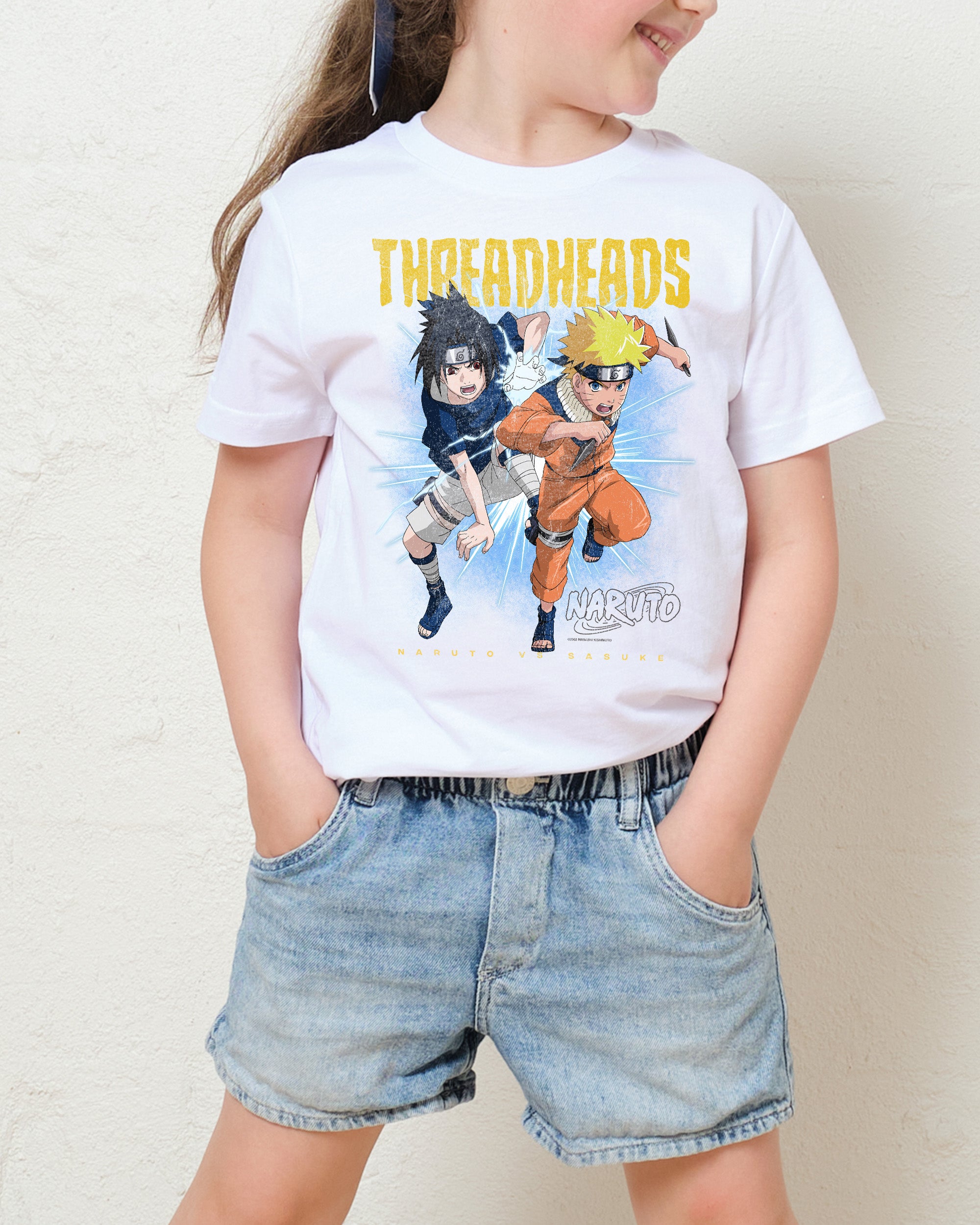 Naruto vs Sasuke Kids T-Shirt