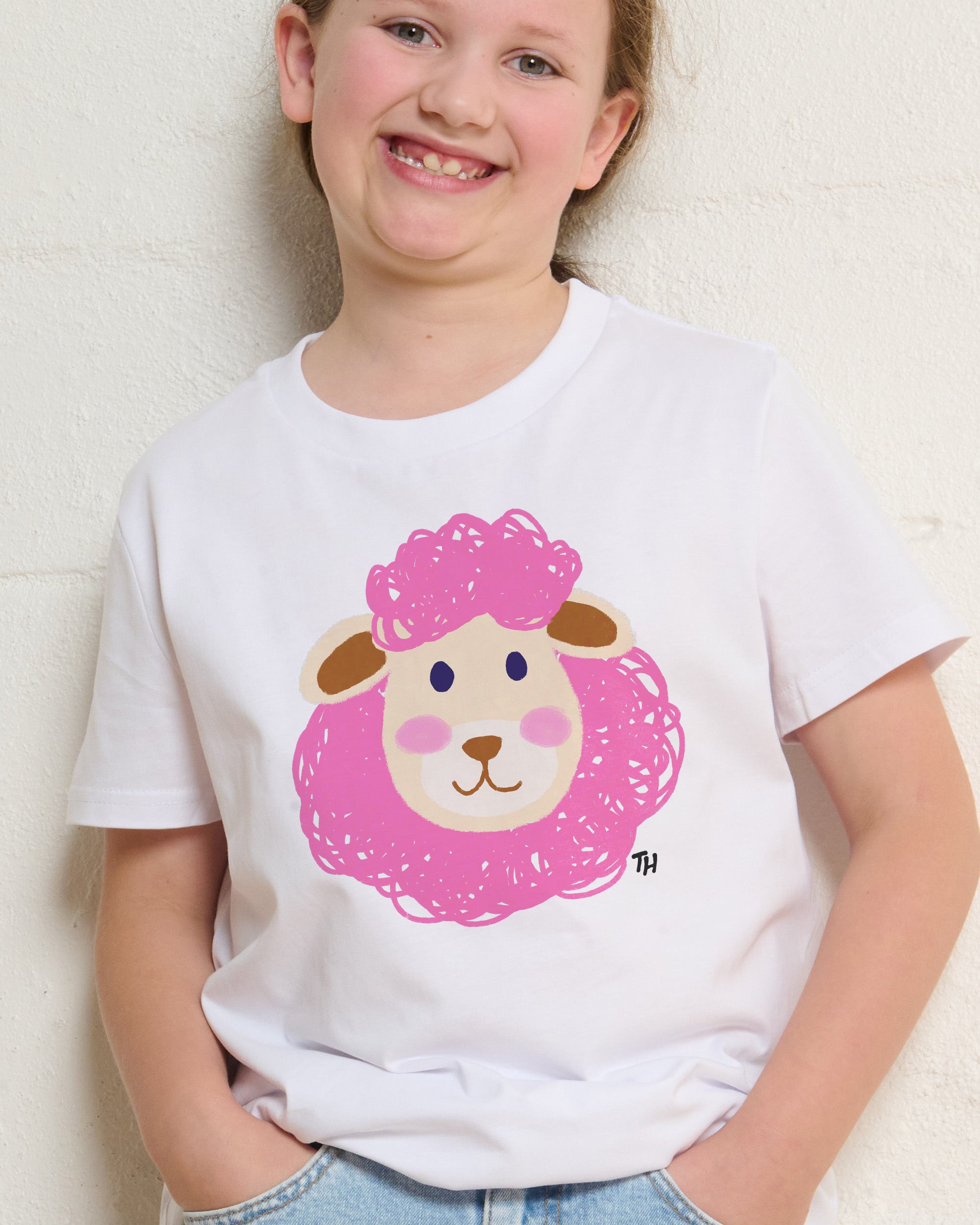 Sheep Face Kids T-Shirt