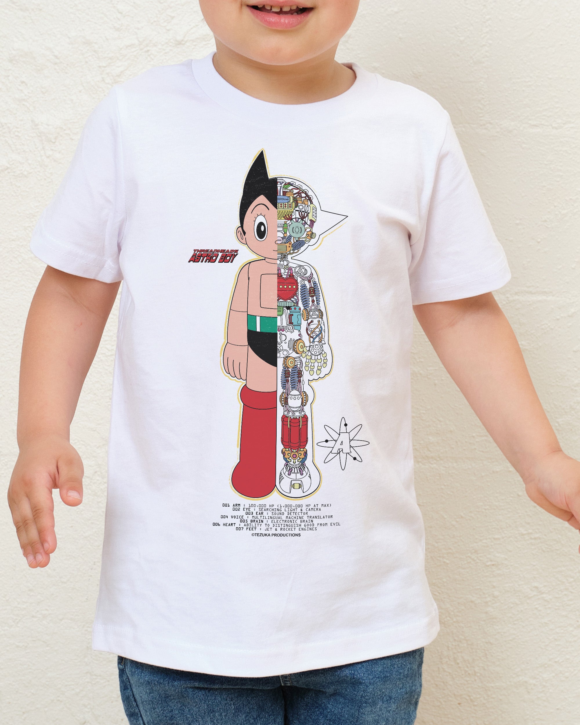 Astro Boy Half Robot Kids T-Shirt