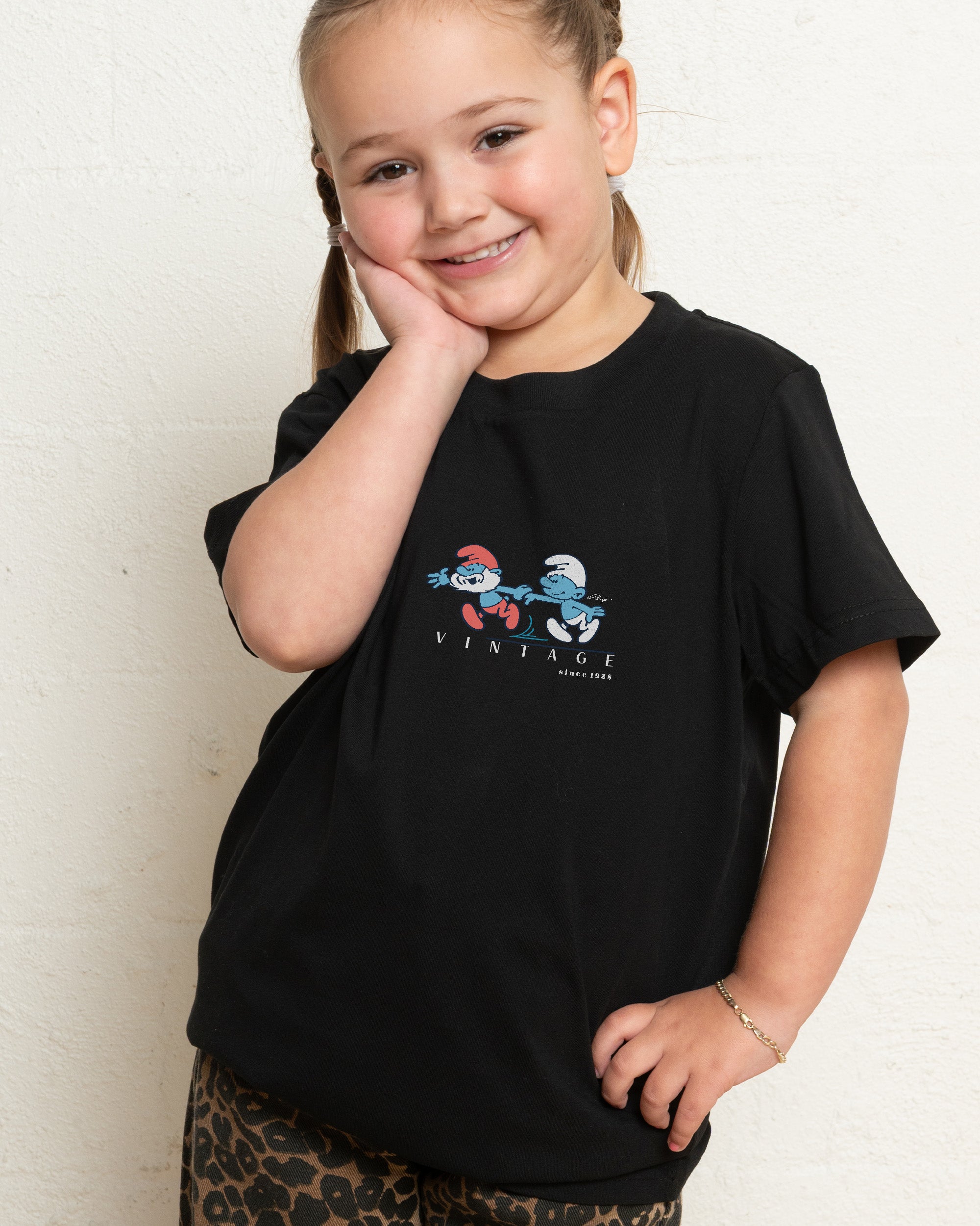 Call Me Papa Black Kids T-Shirt