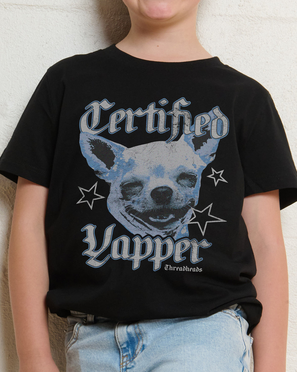 Certified Yapper Kids T-Shirt | Threadheads Australia
