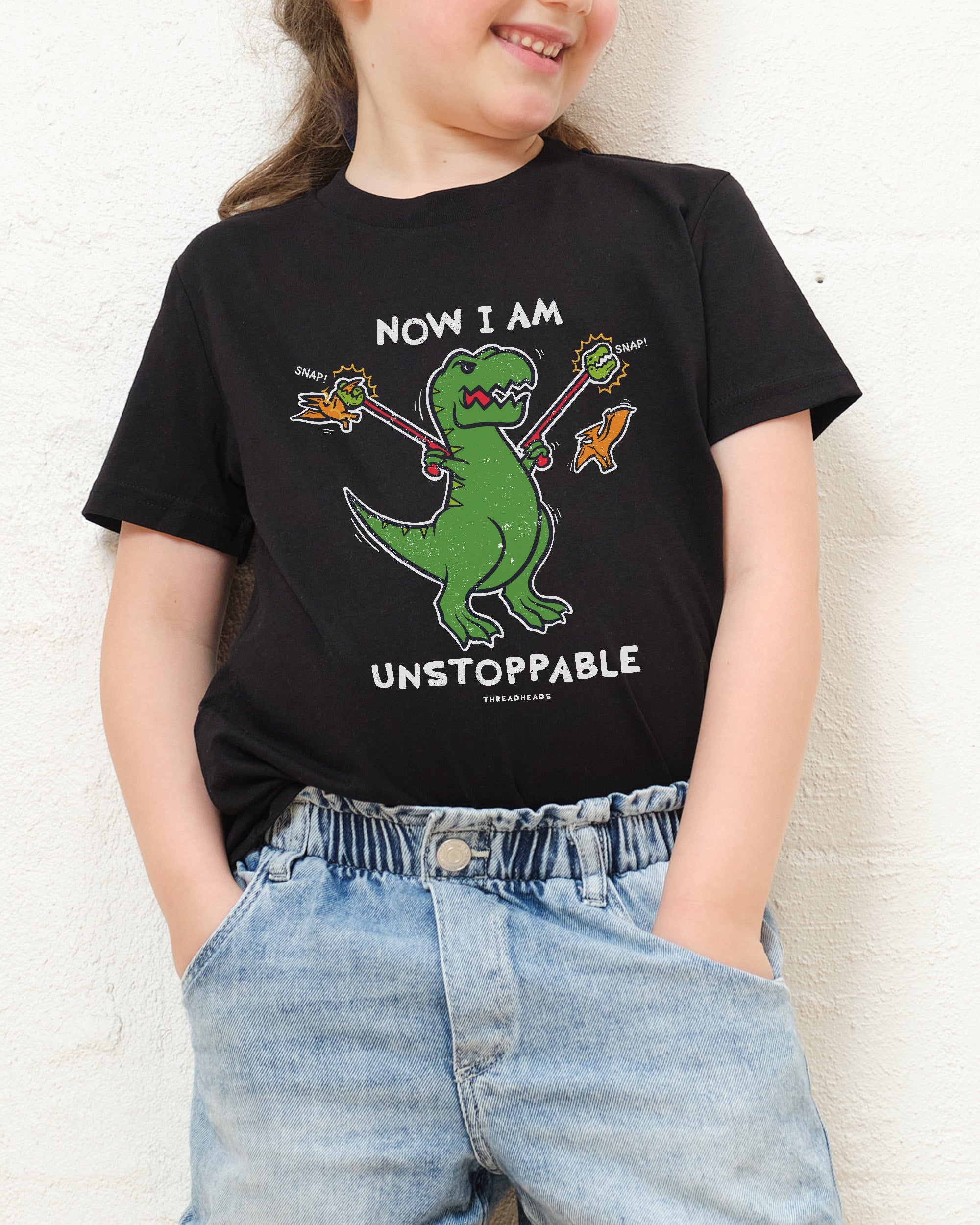 I Am Unstoppable Kids T-Shirt Australia Online Black