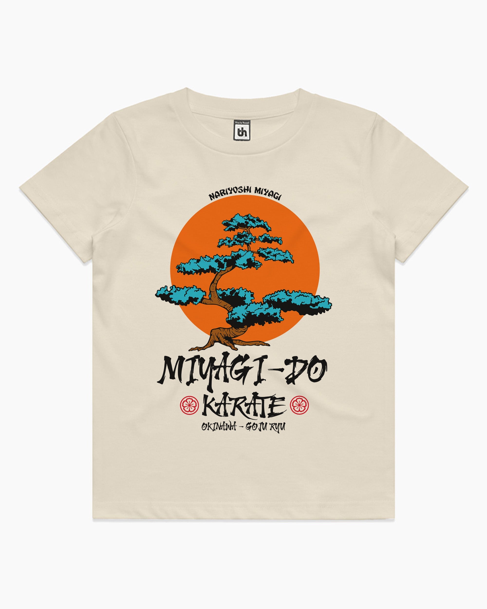 Miyagi-Do Karate Okinawa Kids T-Shirt Australia Online #Natural