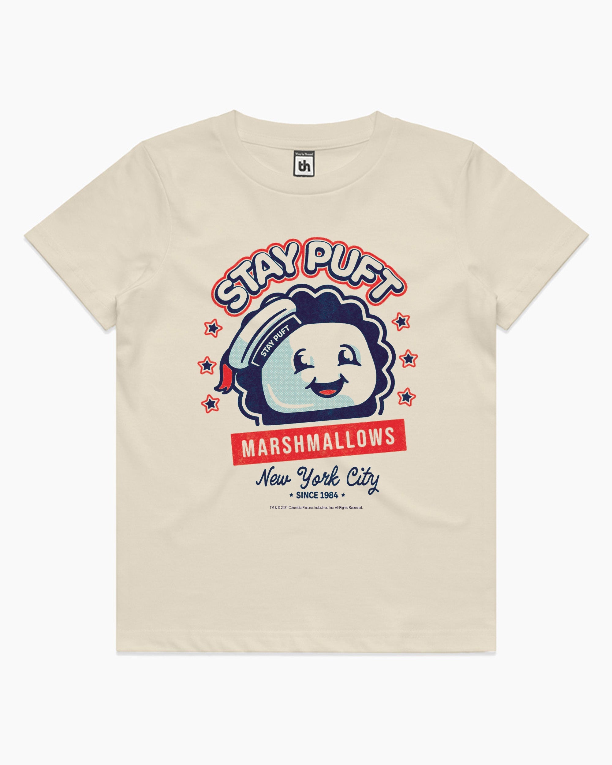 Stay Puft Marshmallows Kids T-Shirt Australia Online #Natural