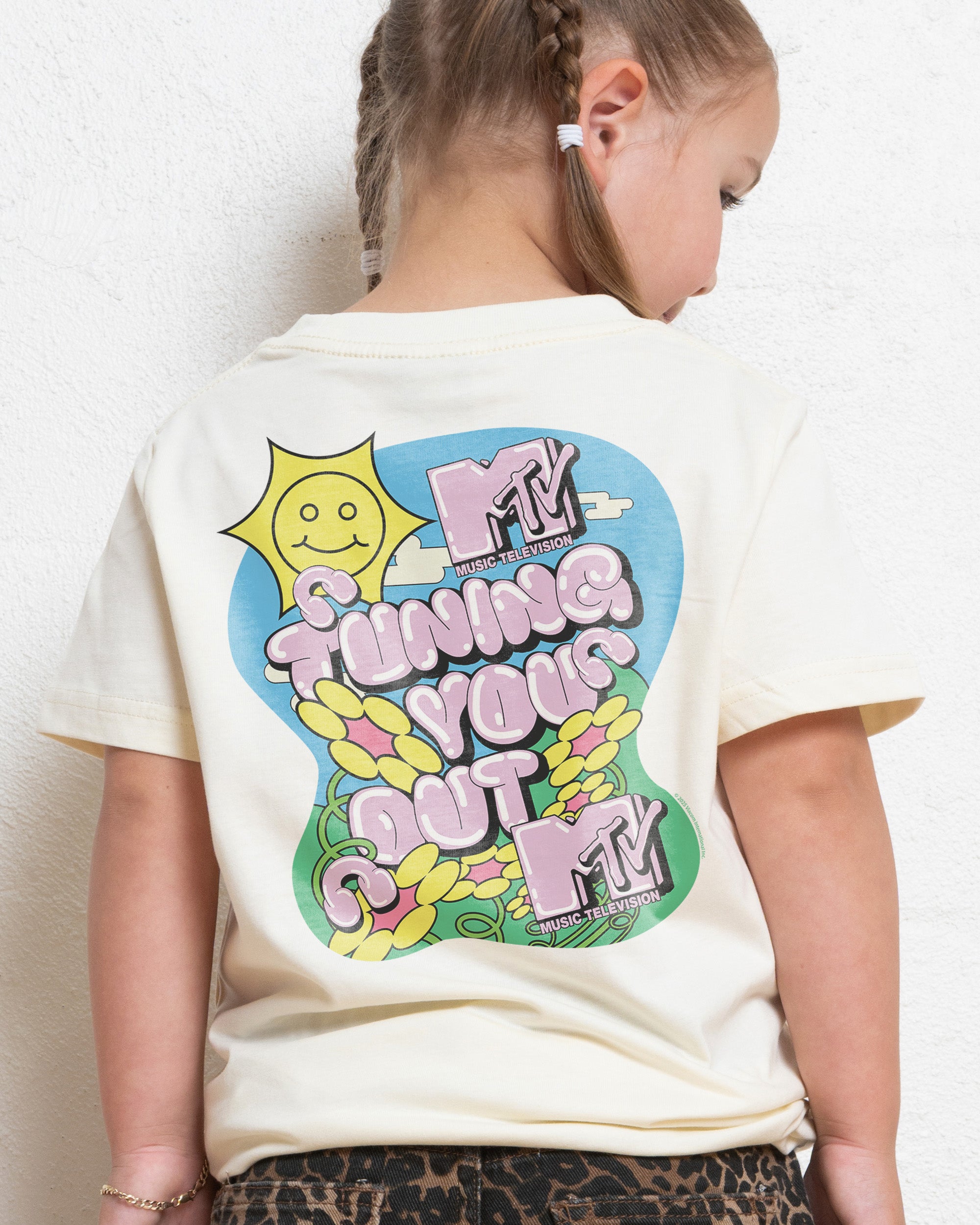 Tuning You Out Natural Kids T-Shirt