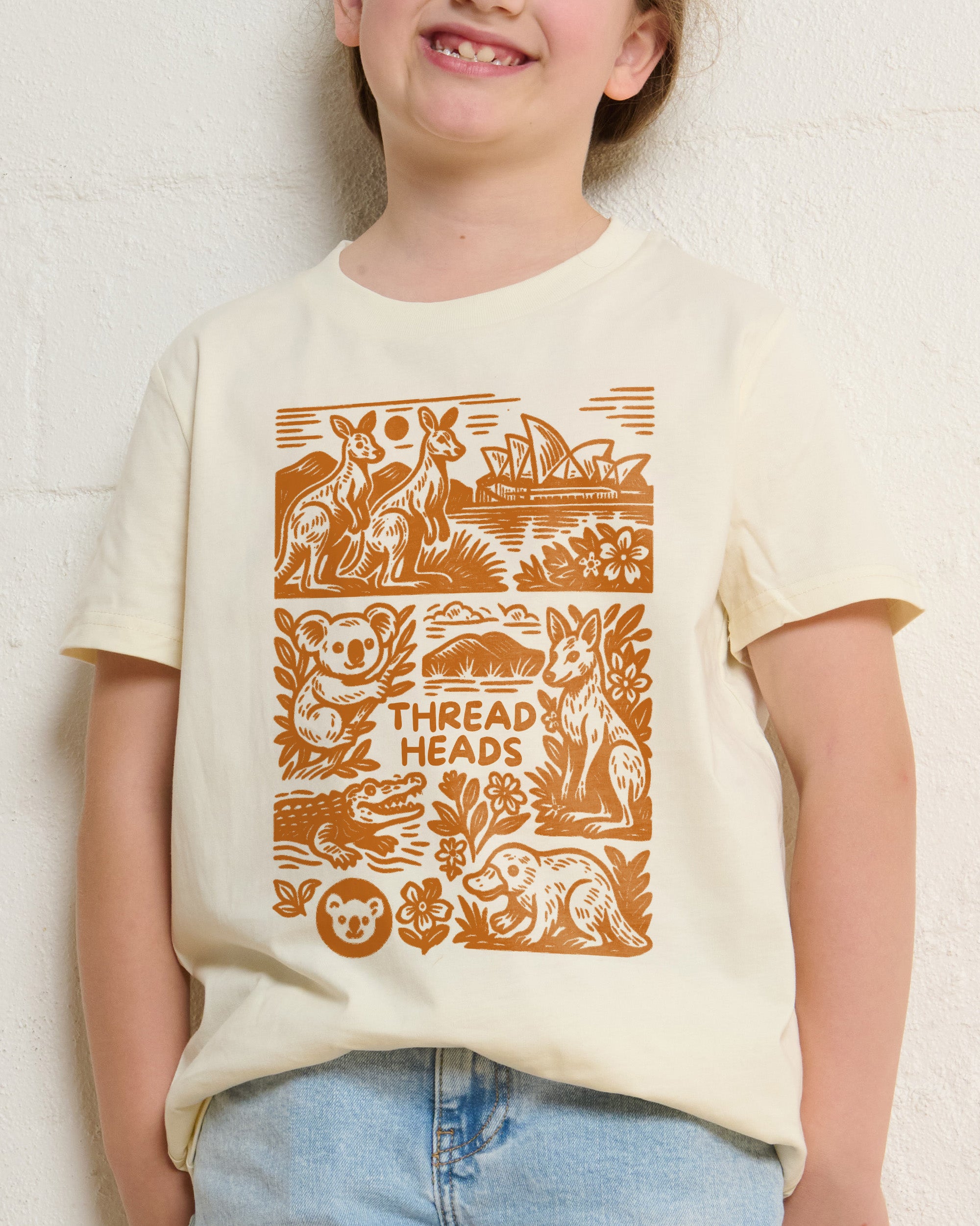 Outback Adventures Natural Kids T-Shirt