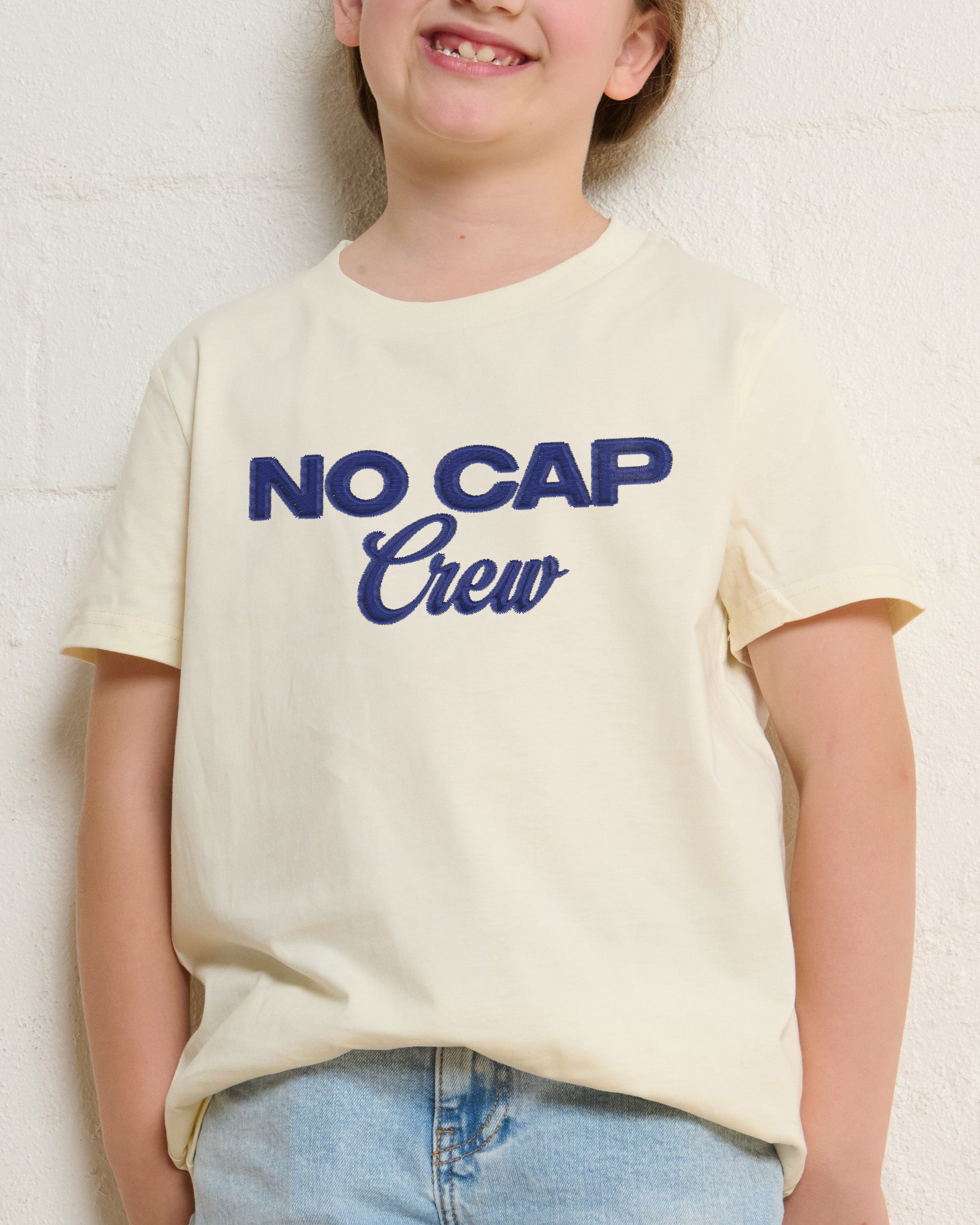 No Cap Crew Natural Kids T-Shirt