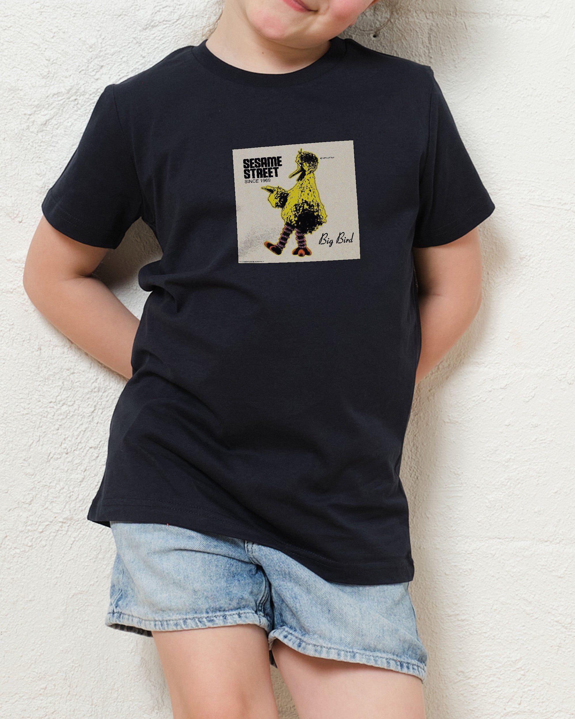 Big Bird Underground Kids T-Shirt Australia Online Navy