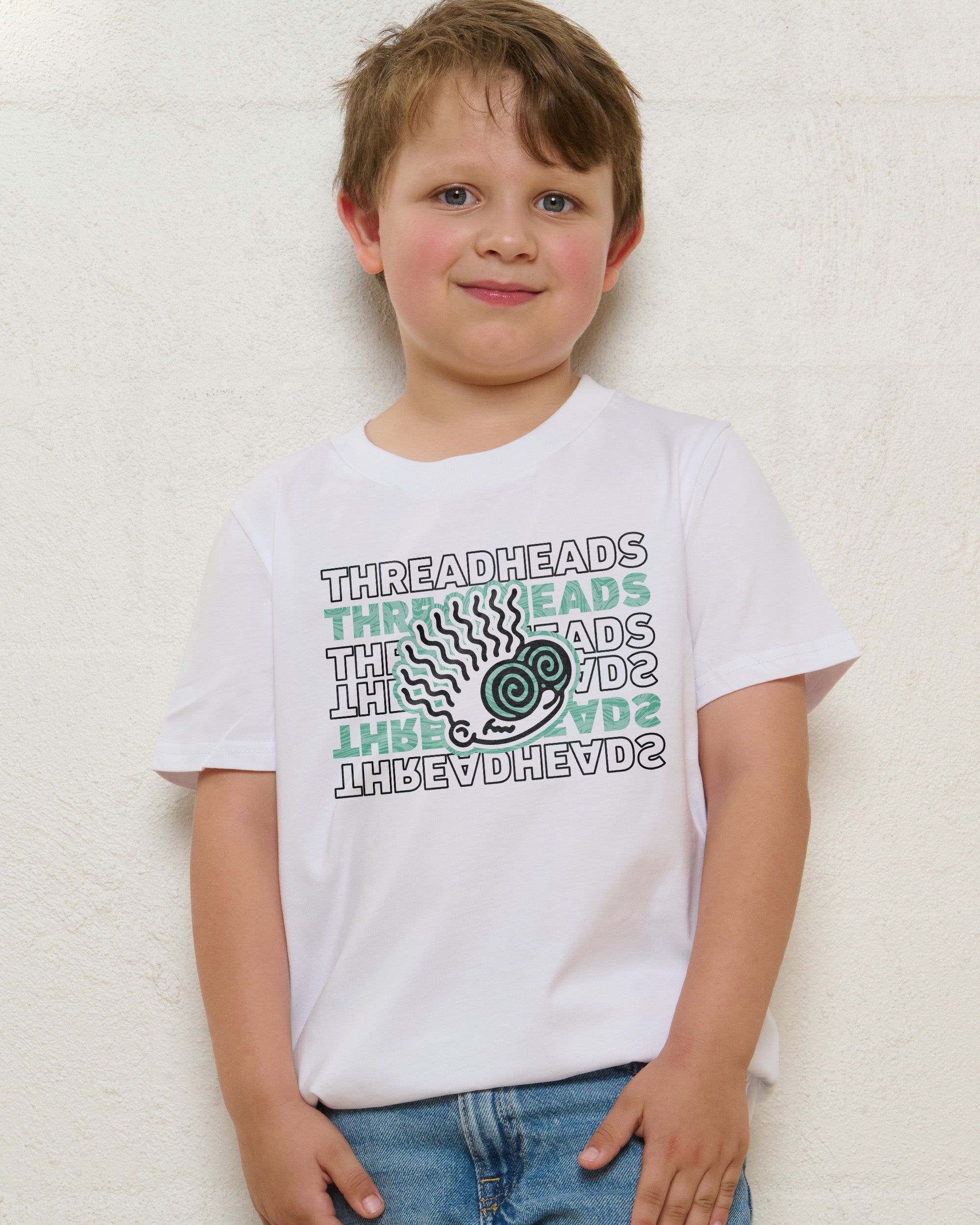 Threadheads White Kids T-Shirt