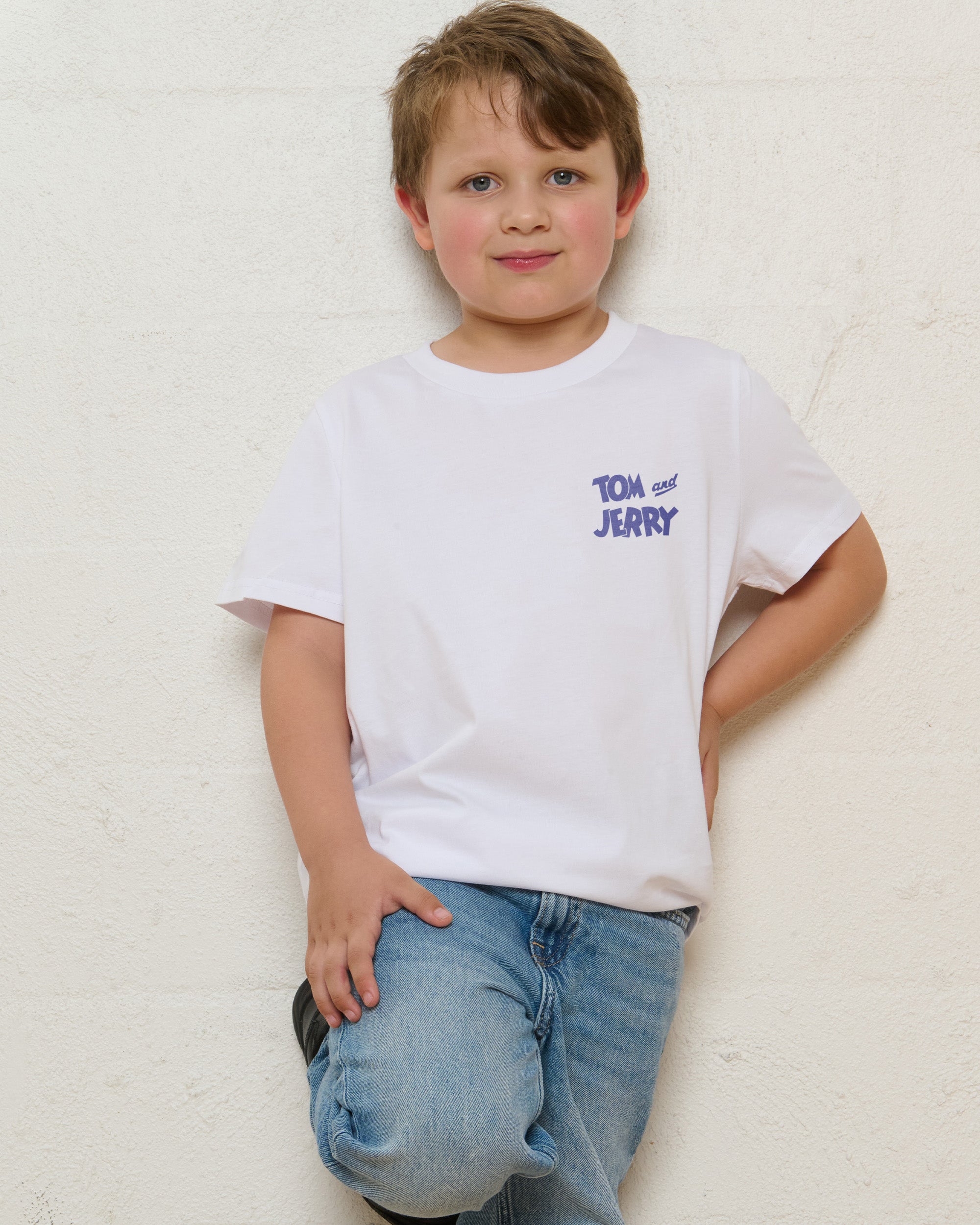 Troublesome Jerry White Kids T-Shirt