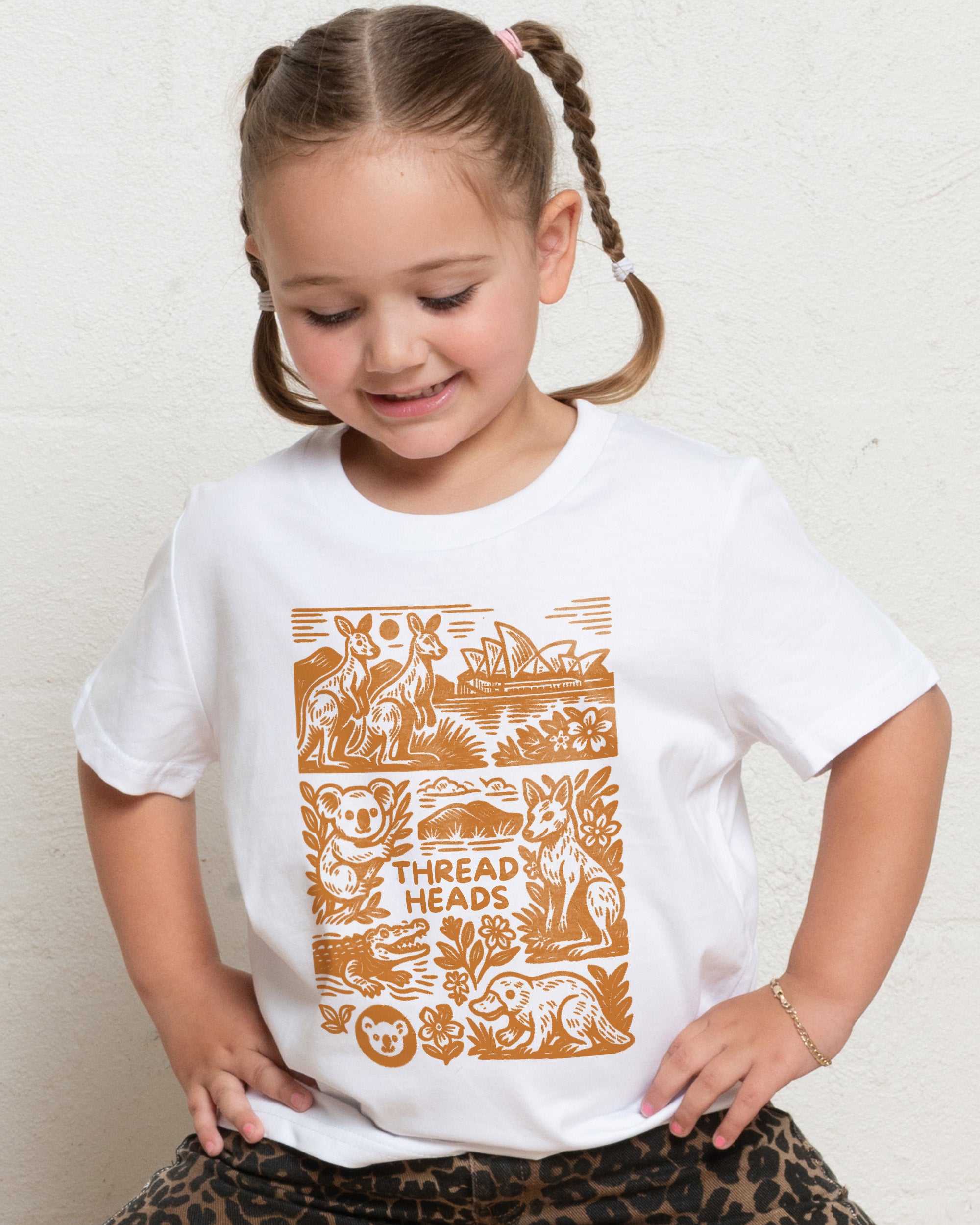 Outback Adventures White Kids T-Shirt