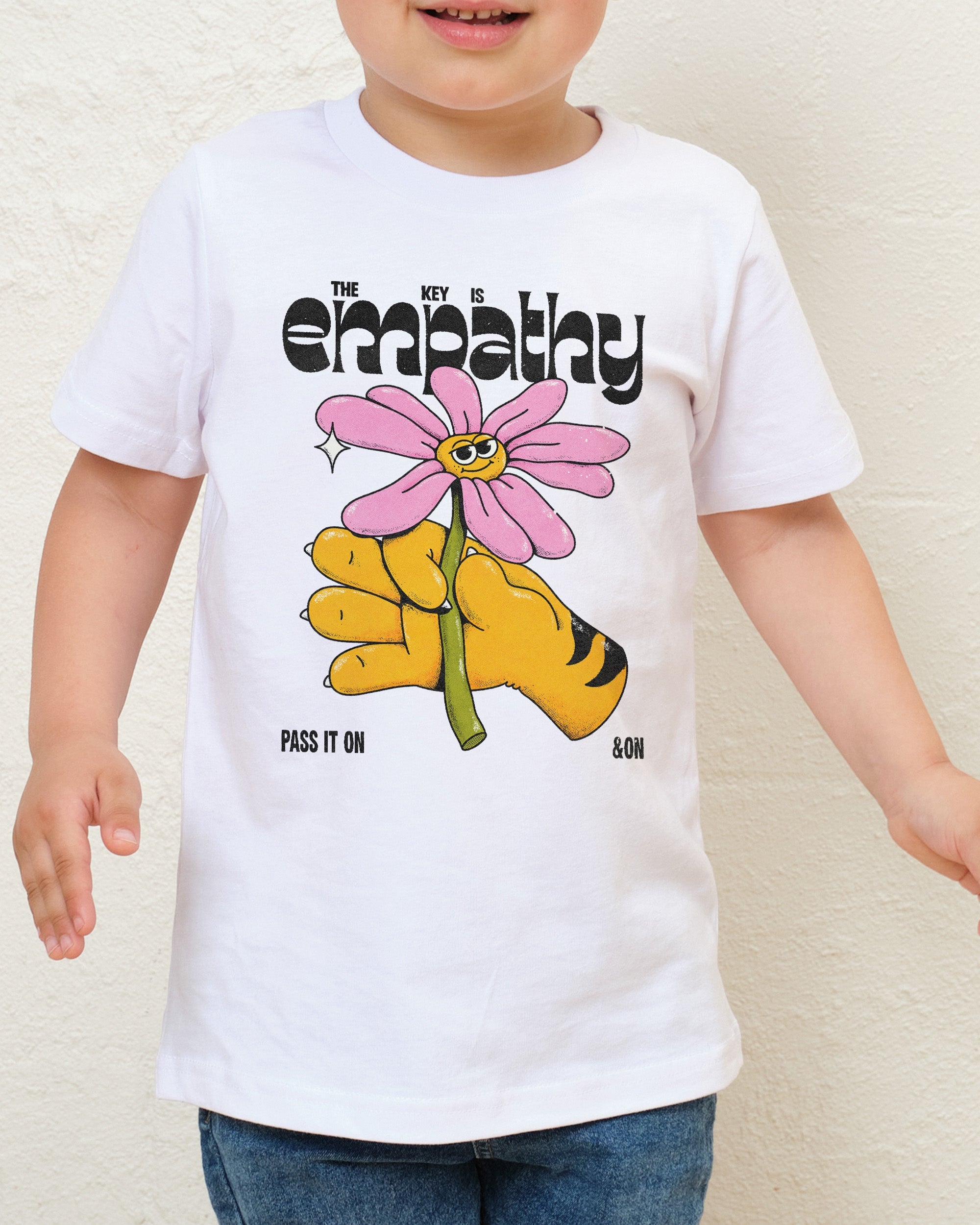 Empathy Kids T-Shirt Australia Online White