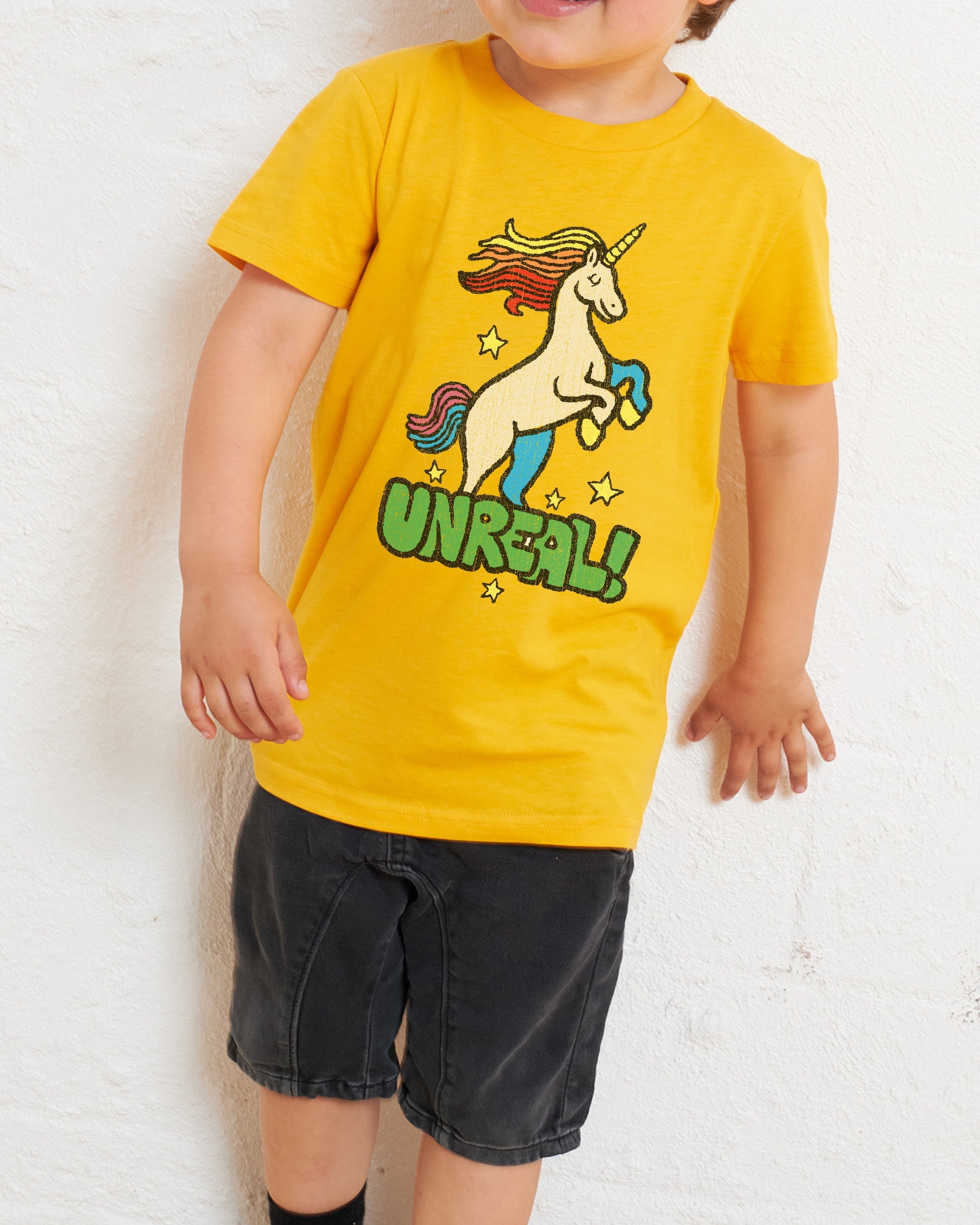 Unreal Kids T-Shirt Australia Online Yellow