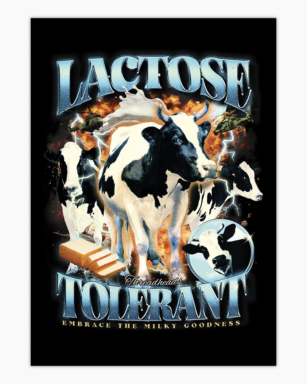 Lactose Tolerant Art Print Australia Online