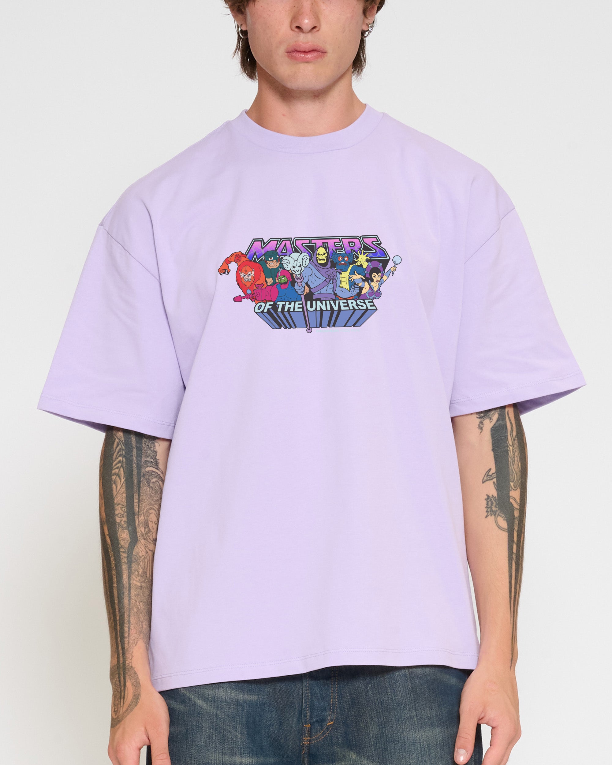 Villains Lilac Oversized Tee