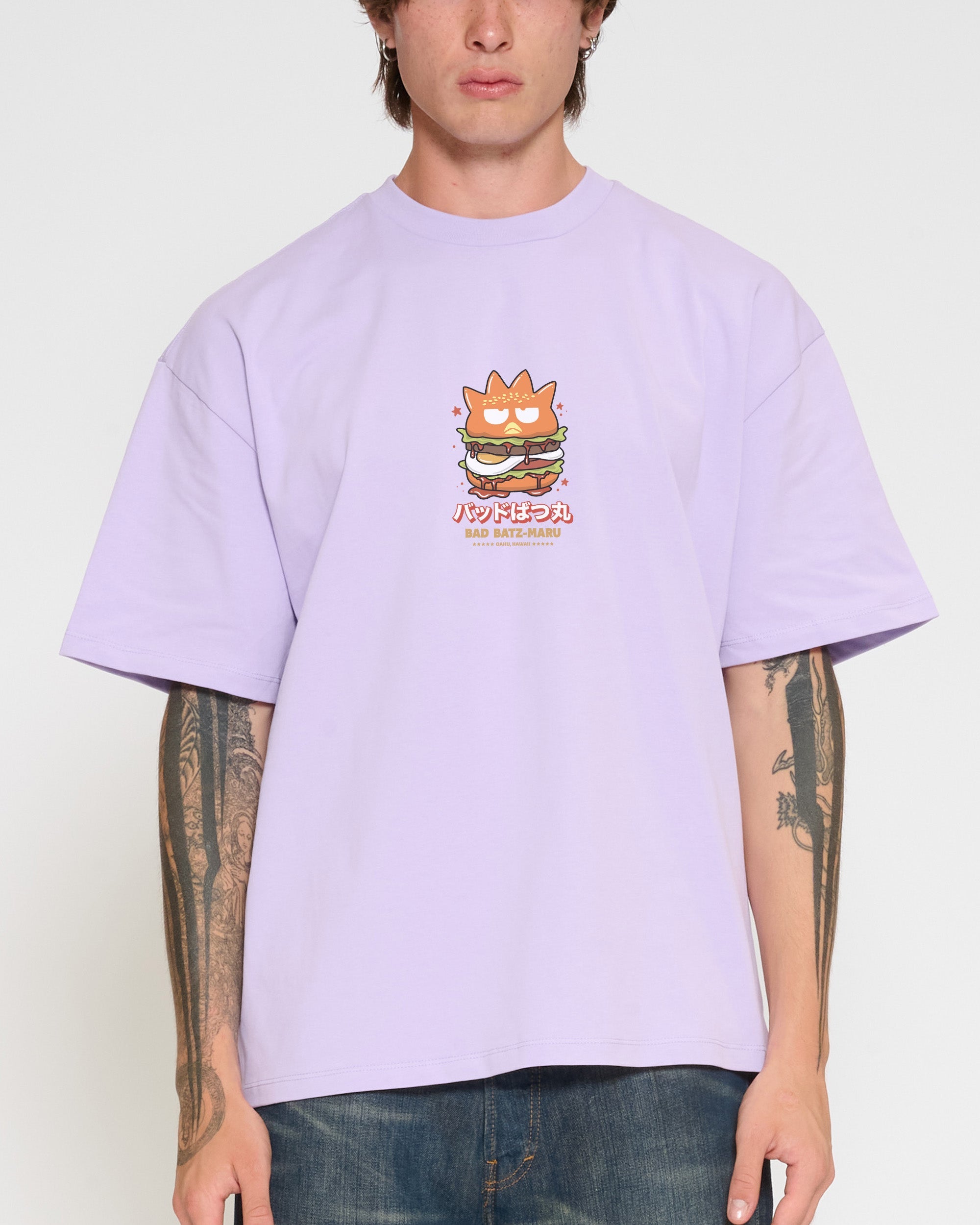 Bad Badtz-Maru Burger Oversized Tee | Sanrio | Threadheads Australia