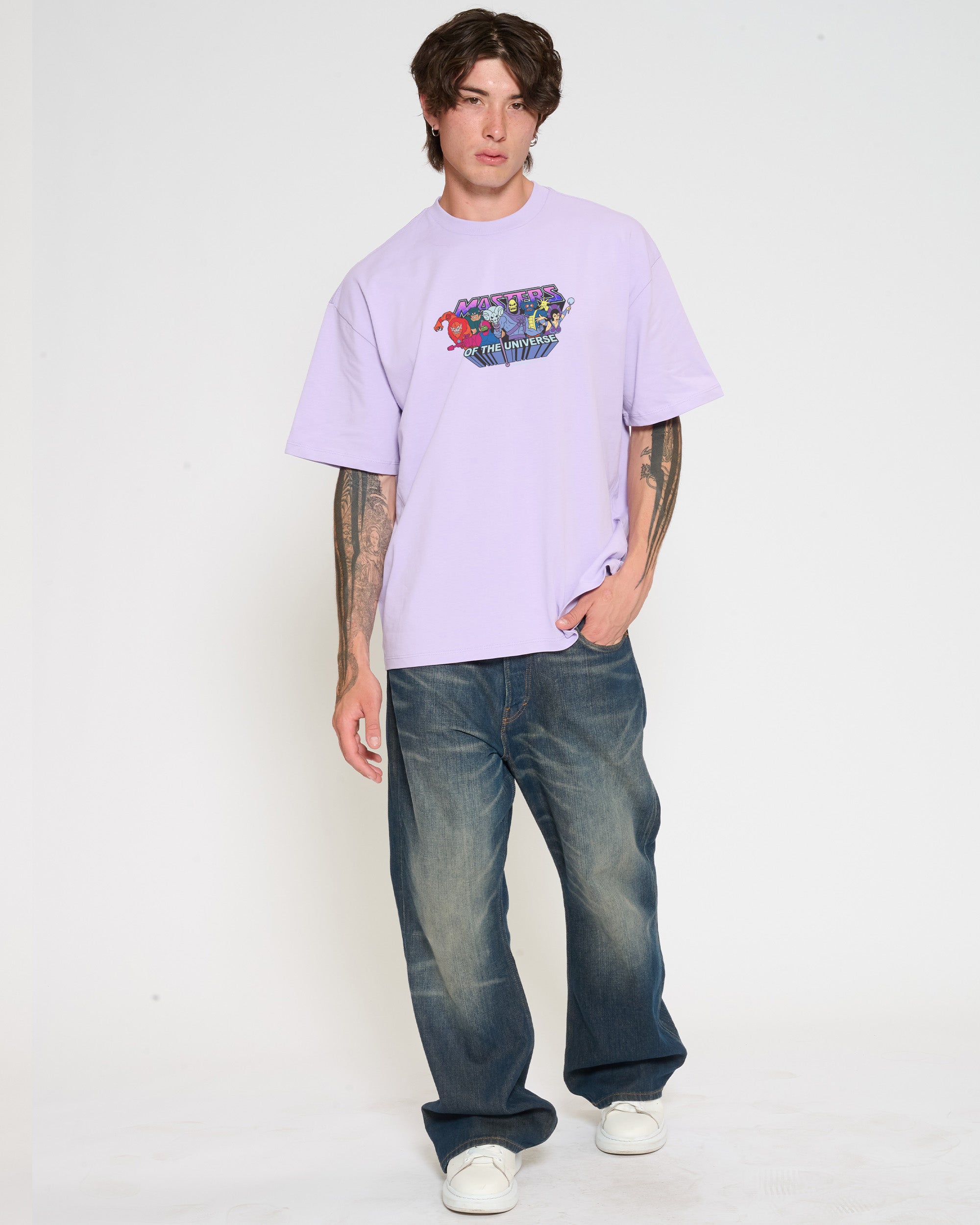 Villains Lilac Oversized Tee