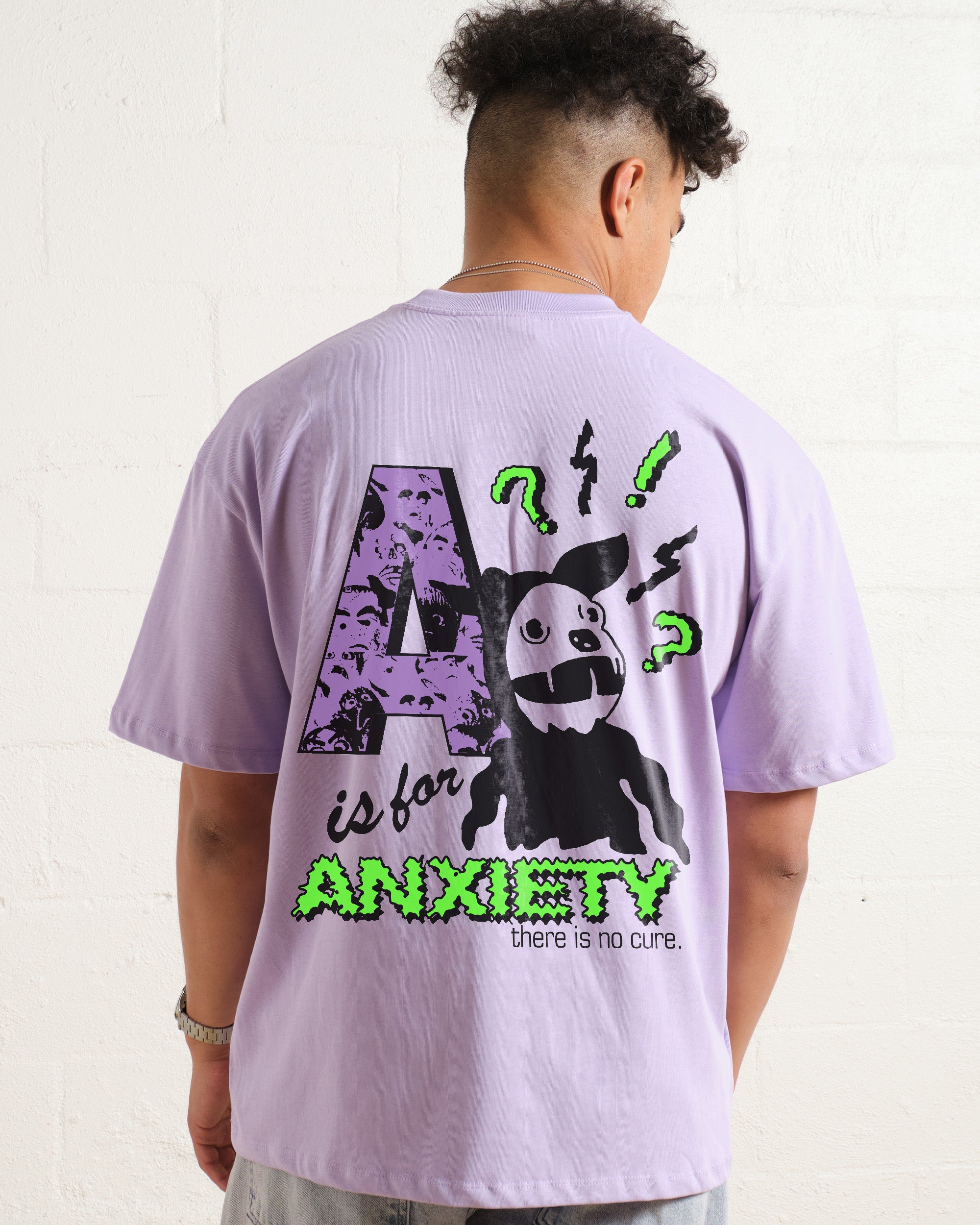 A Is For Anxiety Oversized Tee