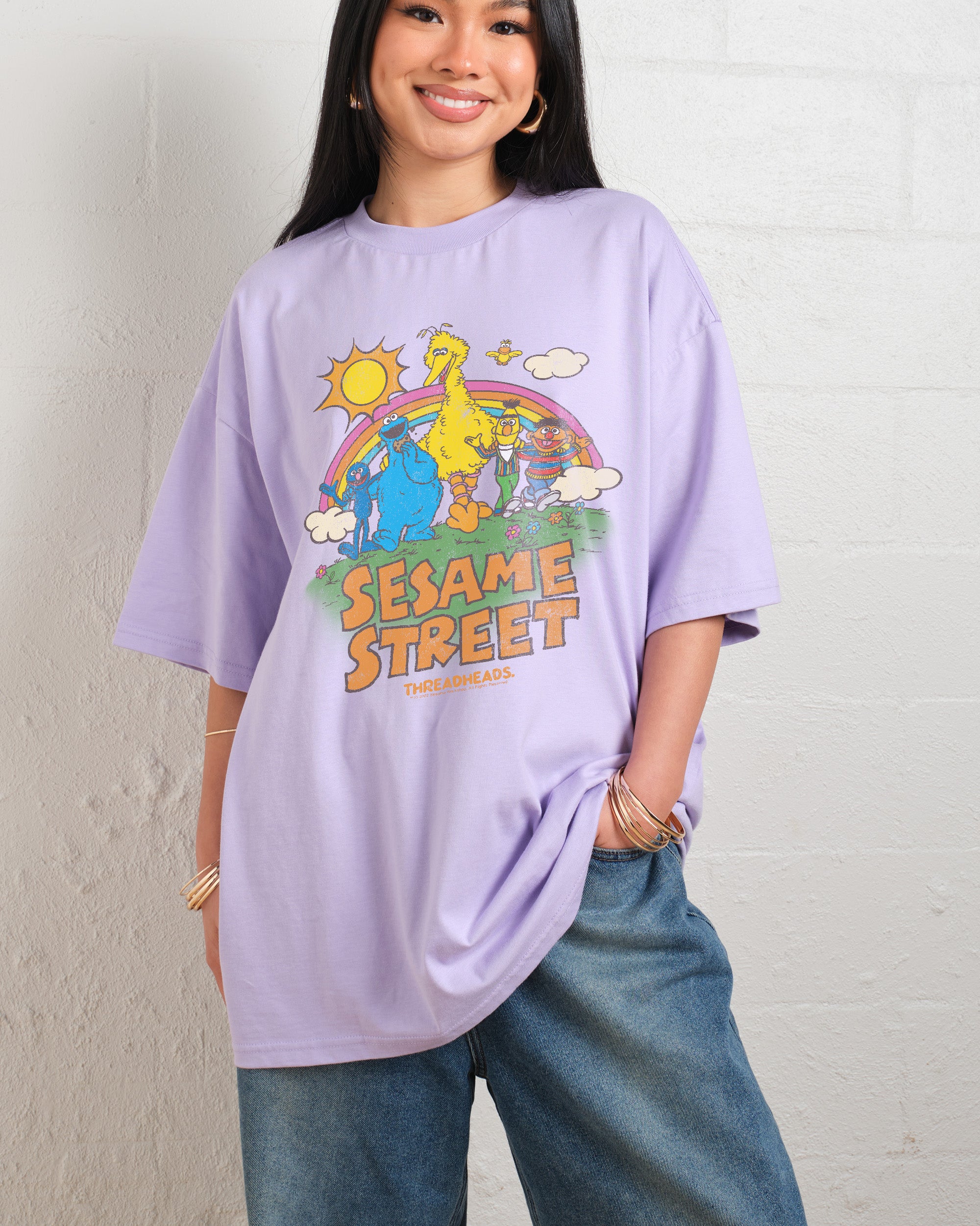 Sesame Street Sunny Days Oversized Tee