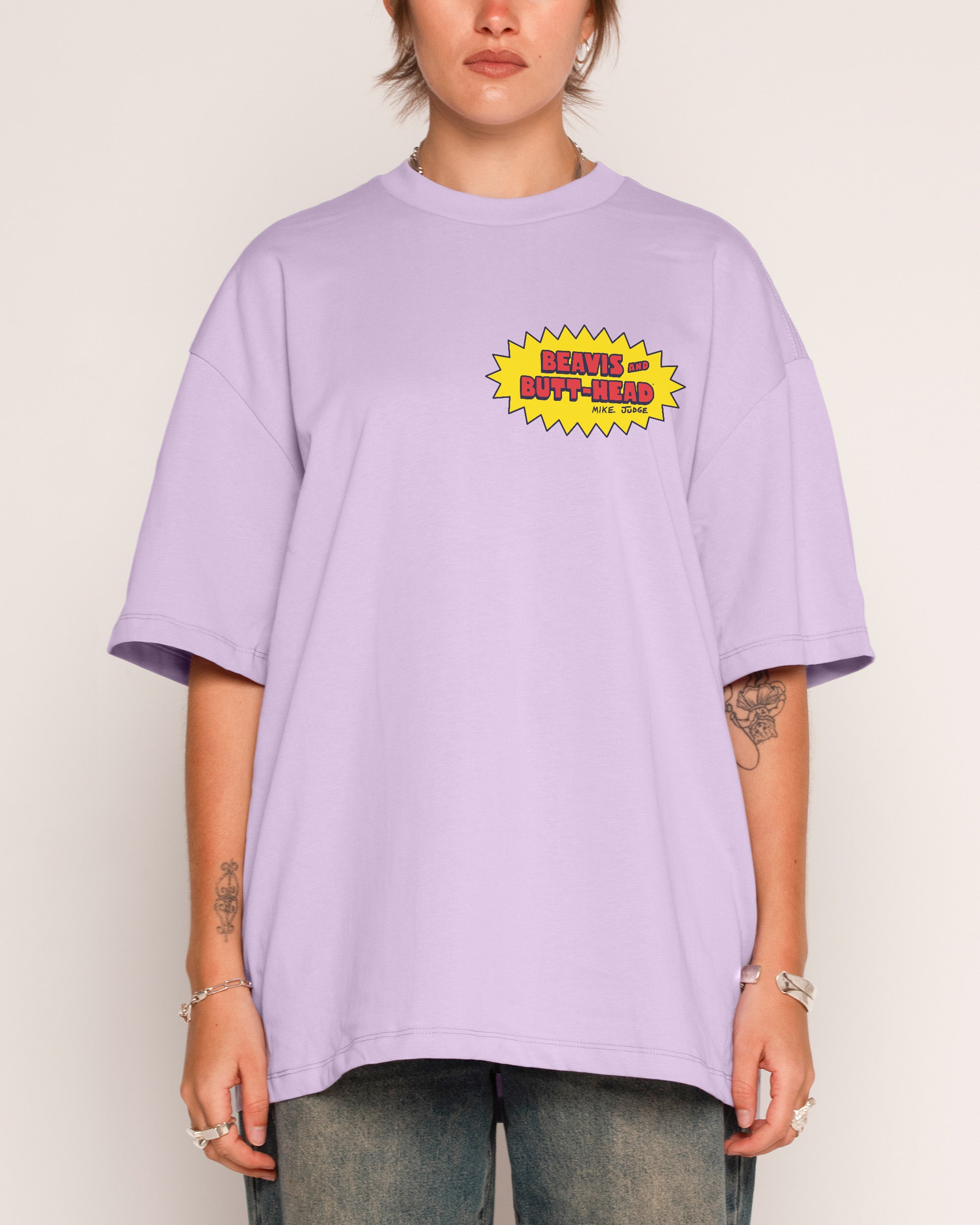The Call Lilac Oversized Tee