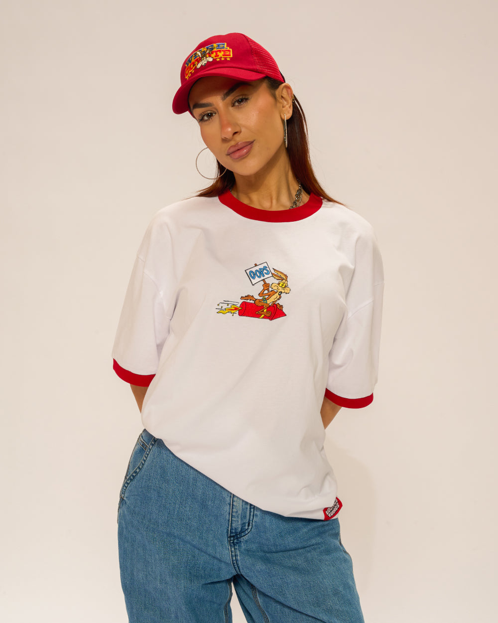 Oops Ringer T-Shirt Threadheads Australia Online