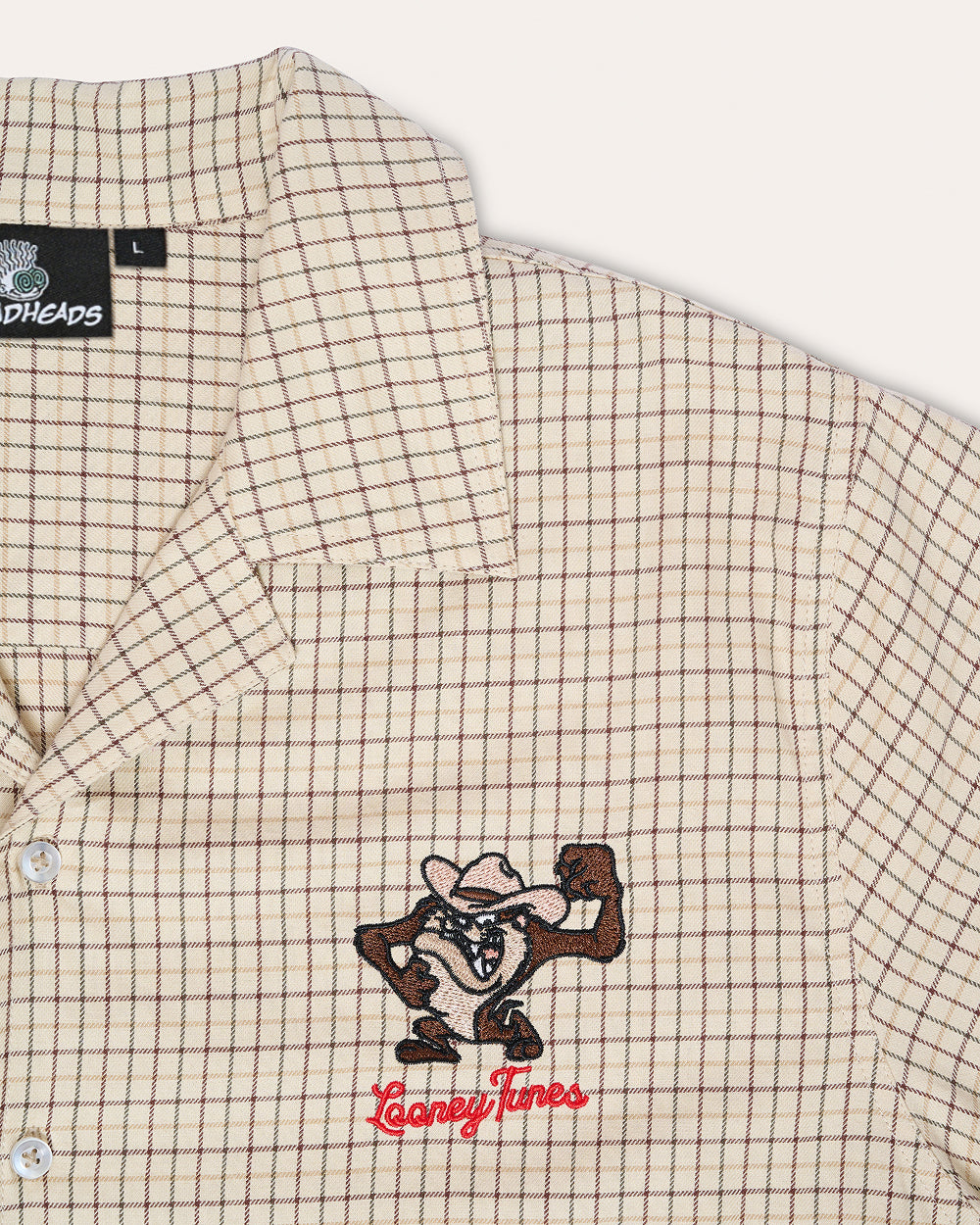 Rootin Tootin Taz Button Down T-Shirt Threadheads Australia Online