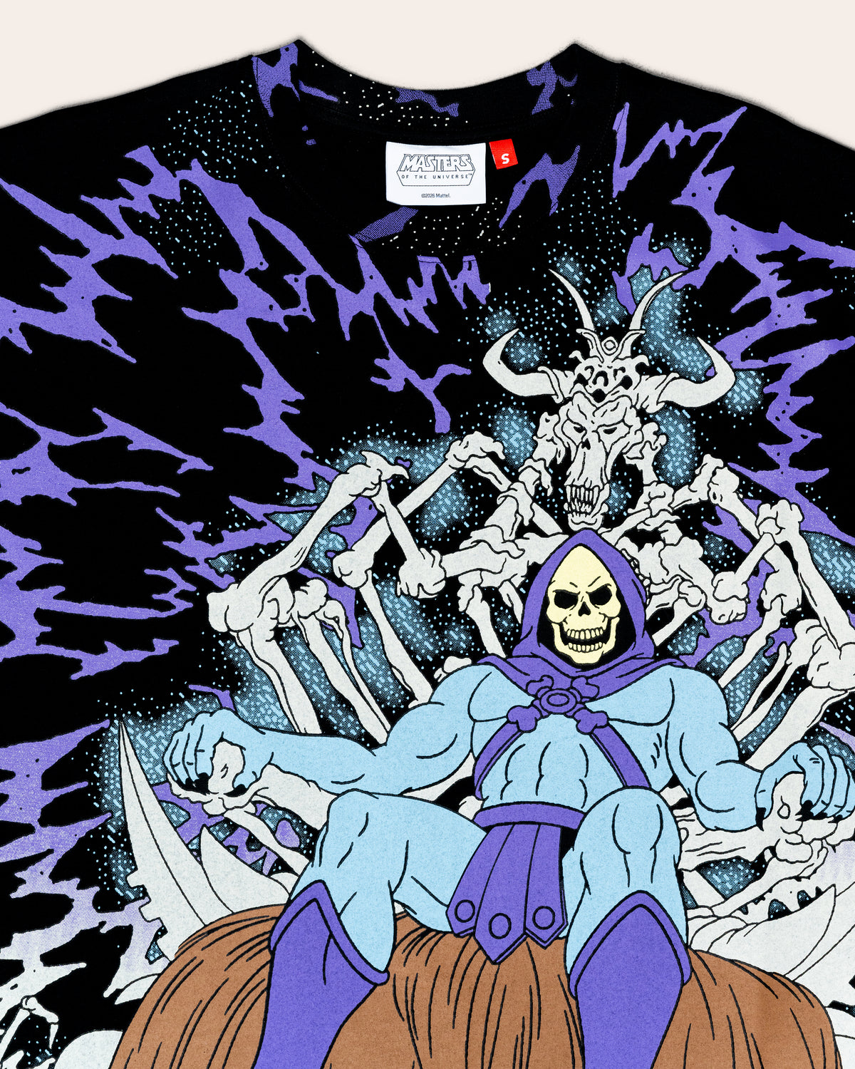 Skeletor Black Oversized Tee