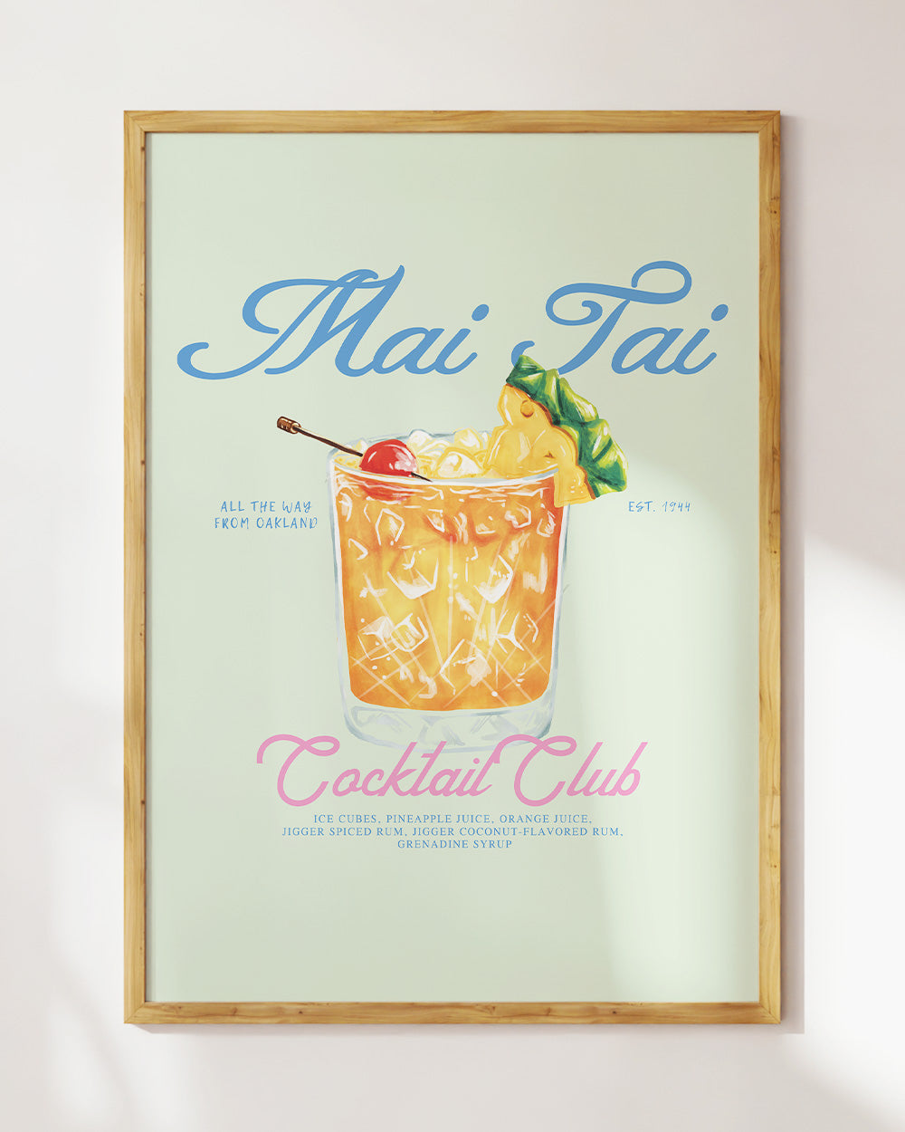 Mai Tai Art Print