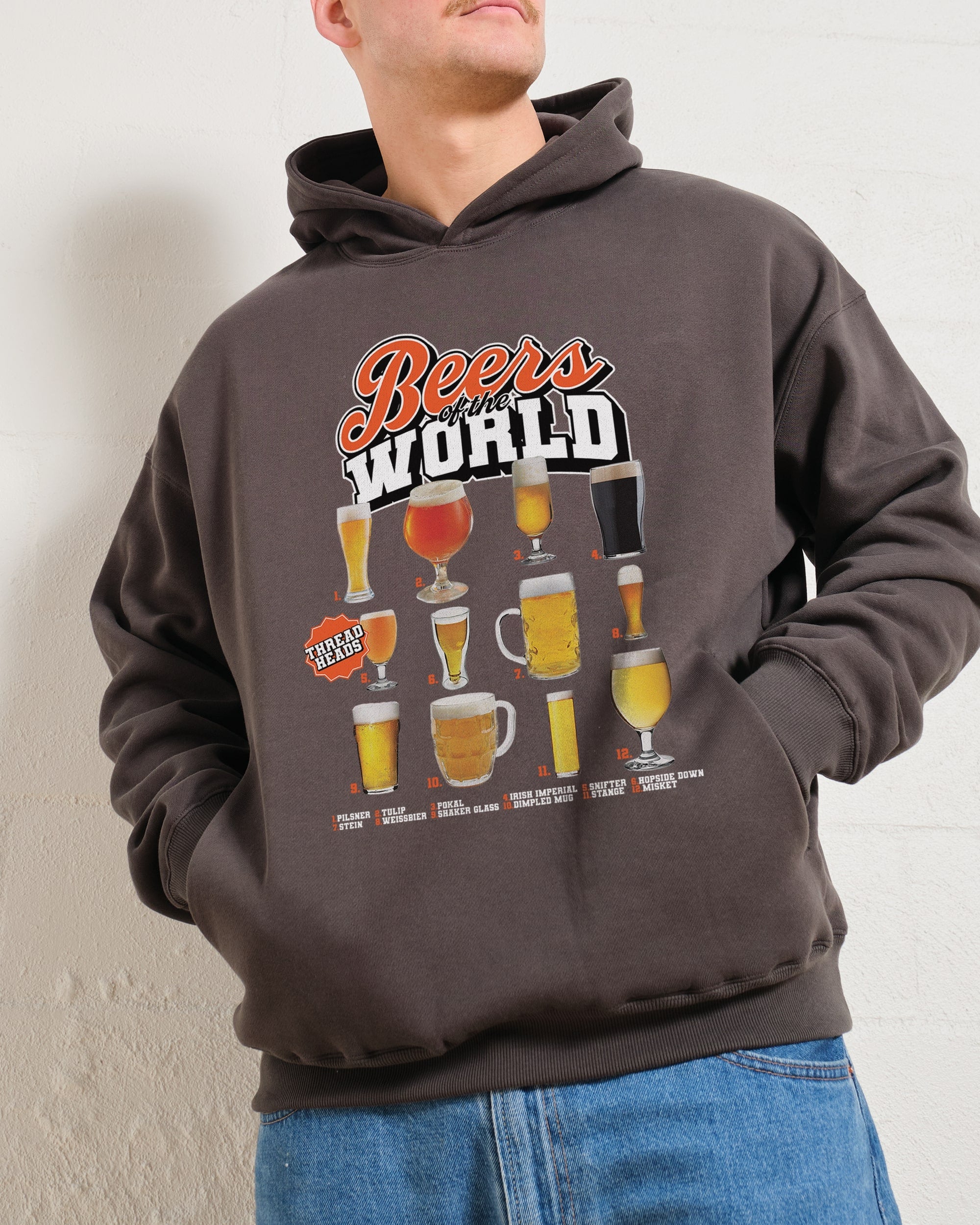 Beers of the World Hoodie Australia Online