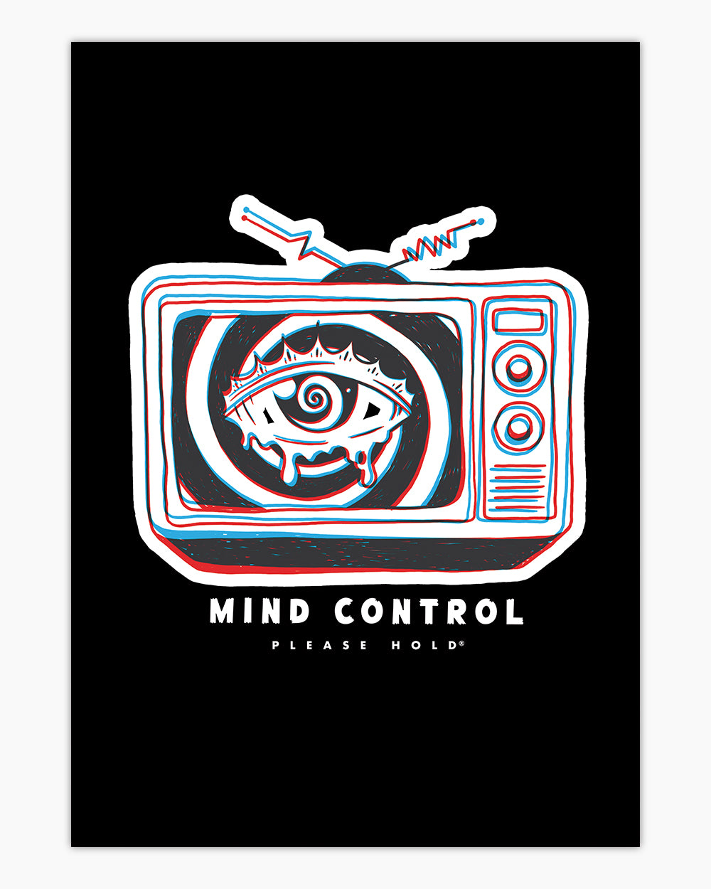 Mind Control Art Print