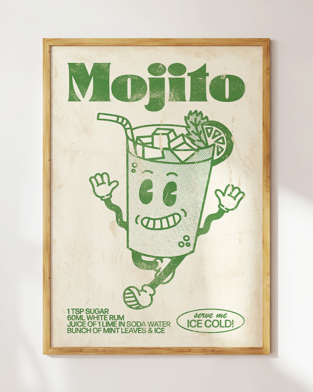 Mojito Art Print Australia Online #colour_natural