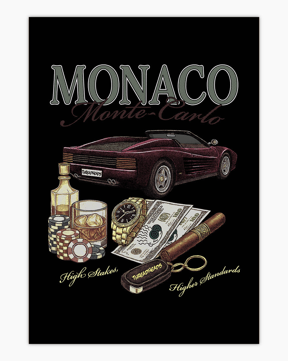 Monaco Money Art Print