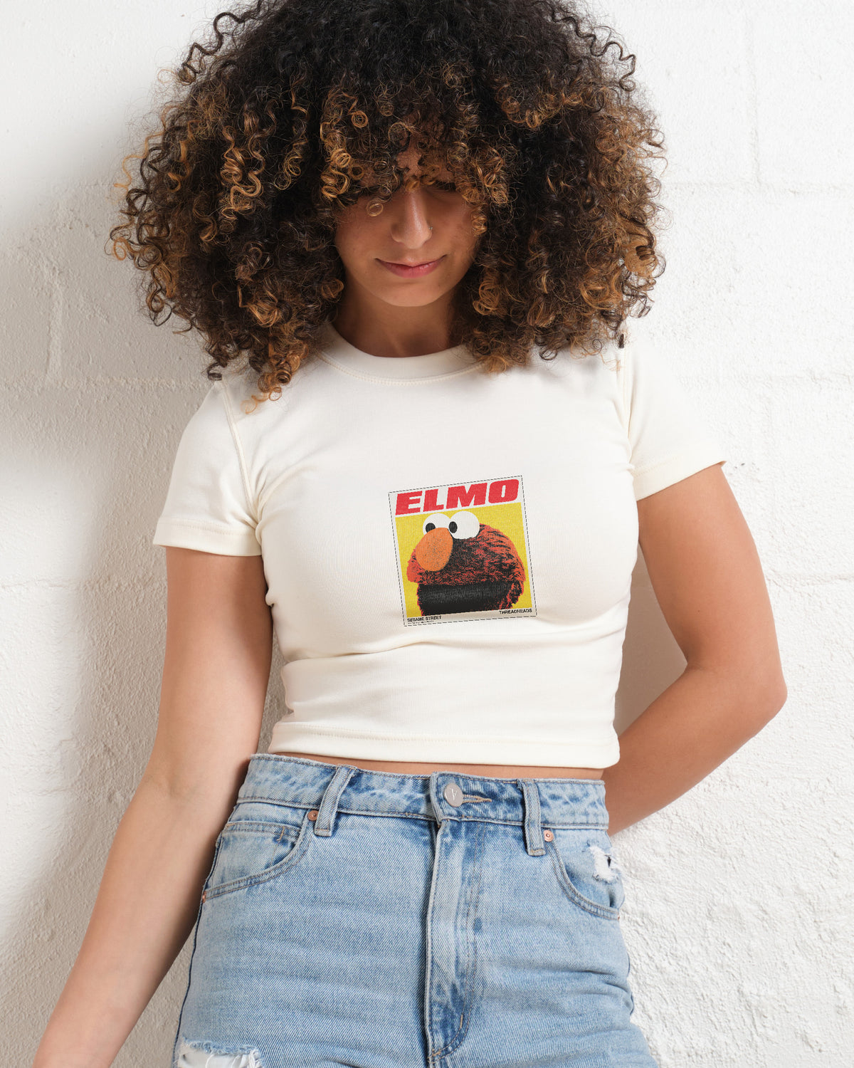 Elmo's Greatest Hits Baby Tee | Official Sesame Street Merch Australia