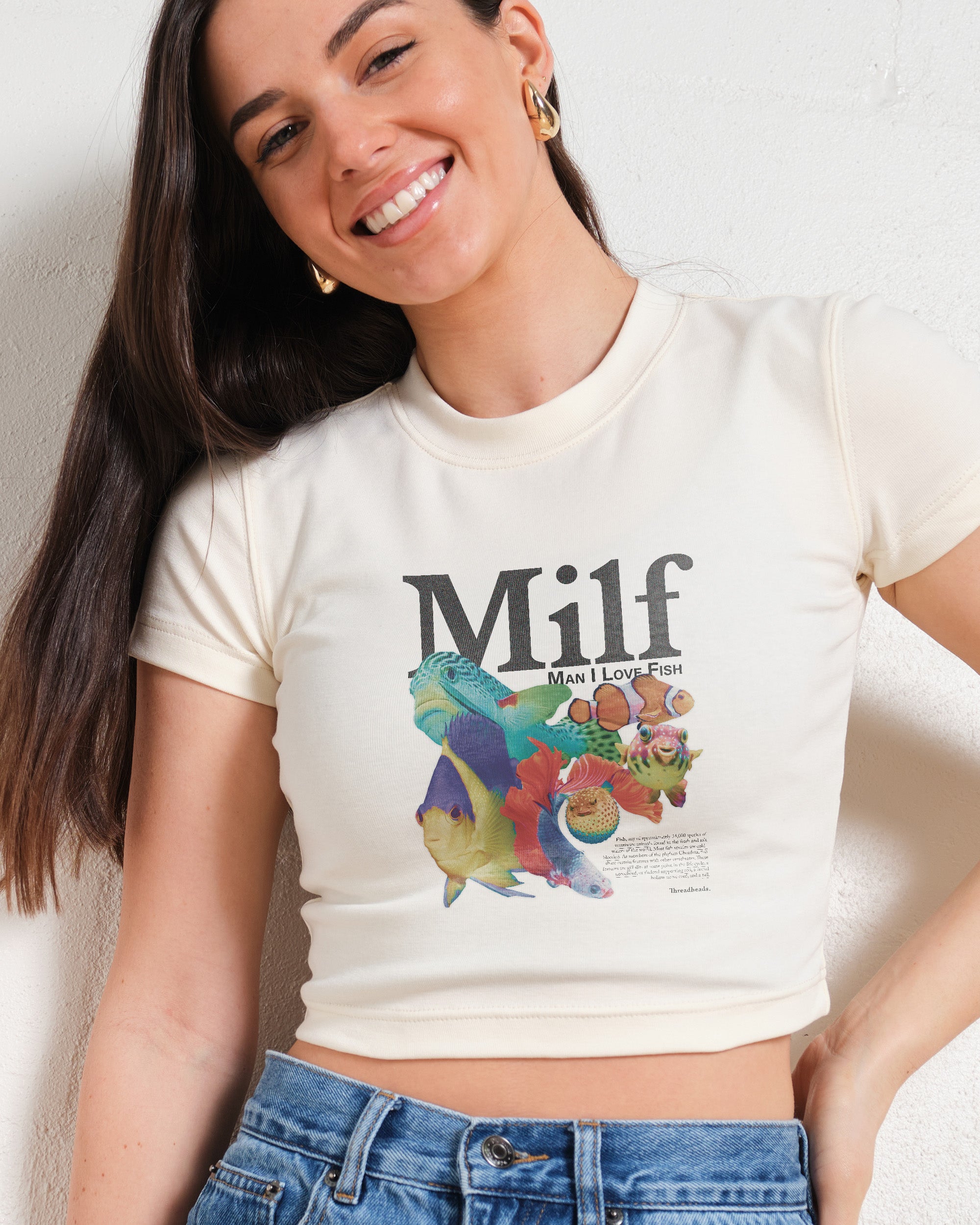 Man I Love Fish Baby Tee Australia Online