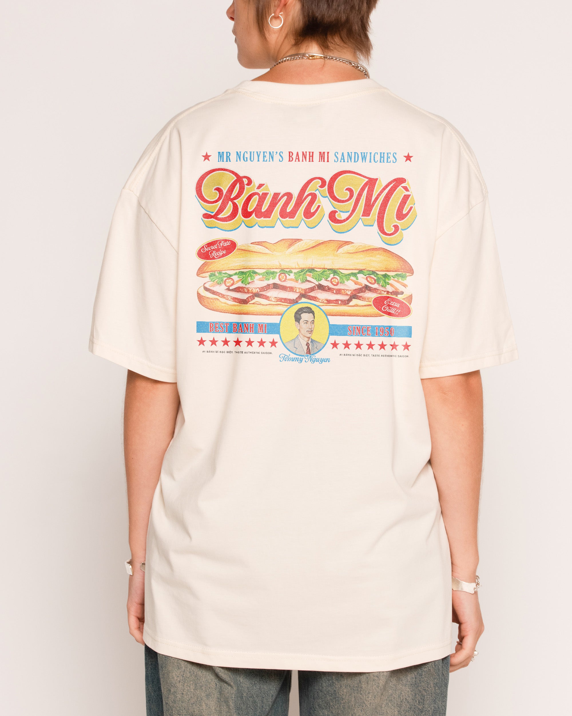 Mr Nguyen's Banh Mi's Natural T-Shirt
